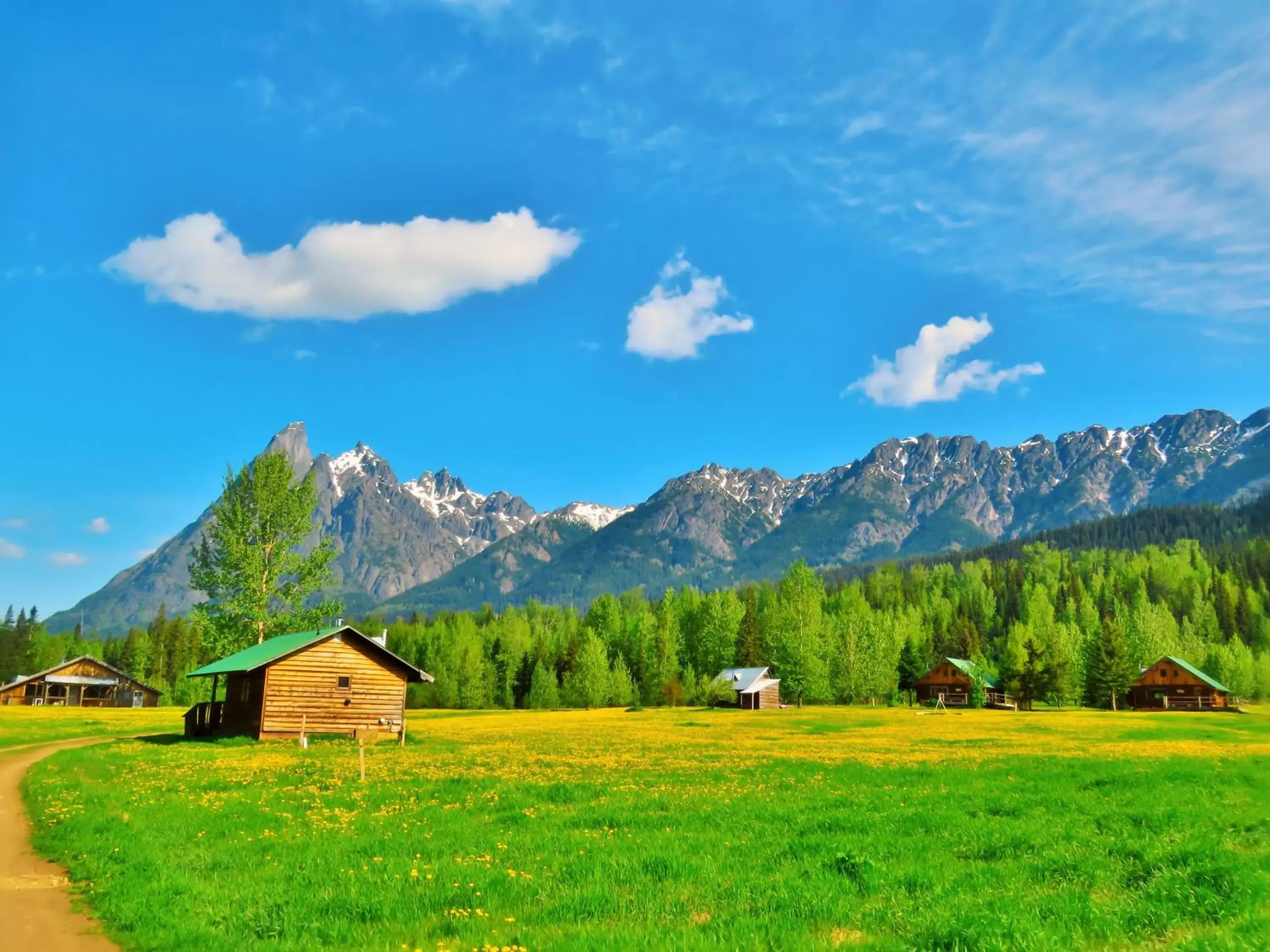 Natural landscape in Rocky Ridge Resort-BC