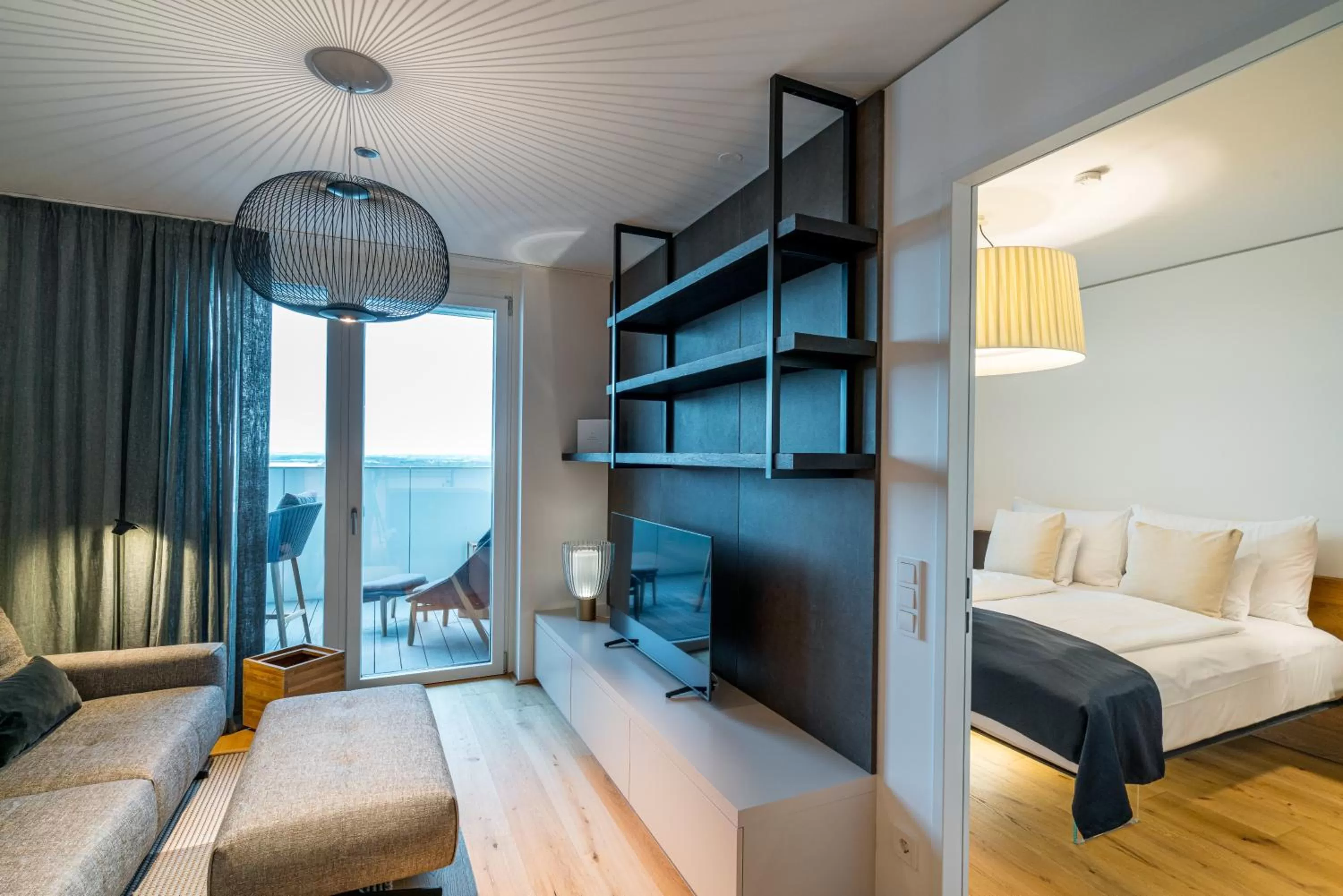 Bed in Vienna Residence, Marina Tower - Danube