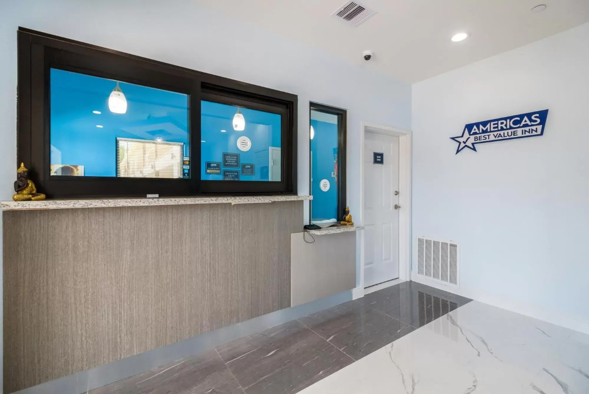 Lobby or reception in Americas Best Value Inn- Aldine Westfield Lobby or reception in Americas Best Value Inn- Aldine Westfield