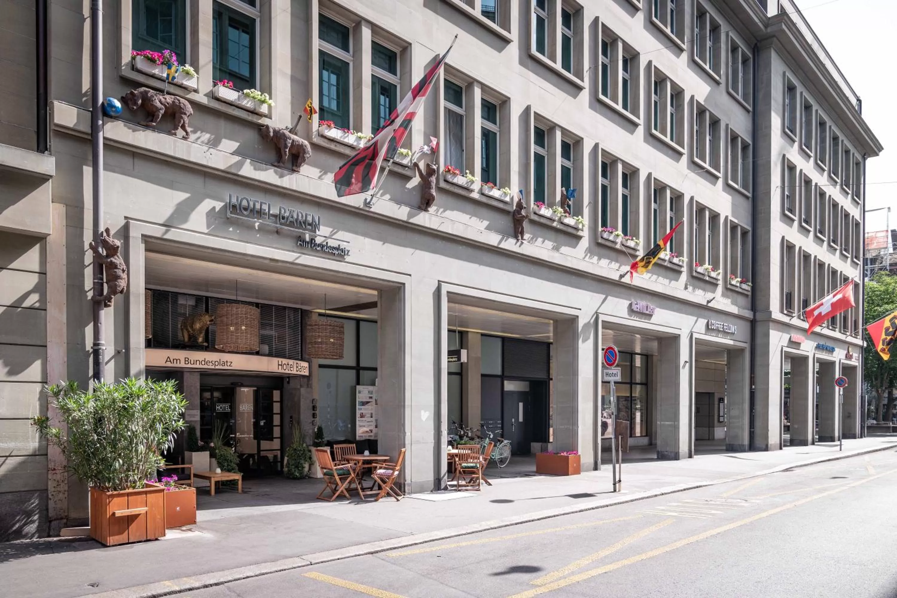 Property building in Hotel Bären am Bundesplatz