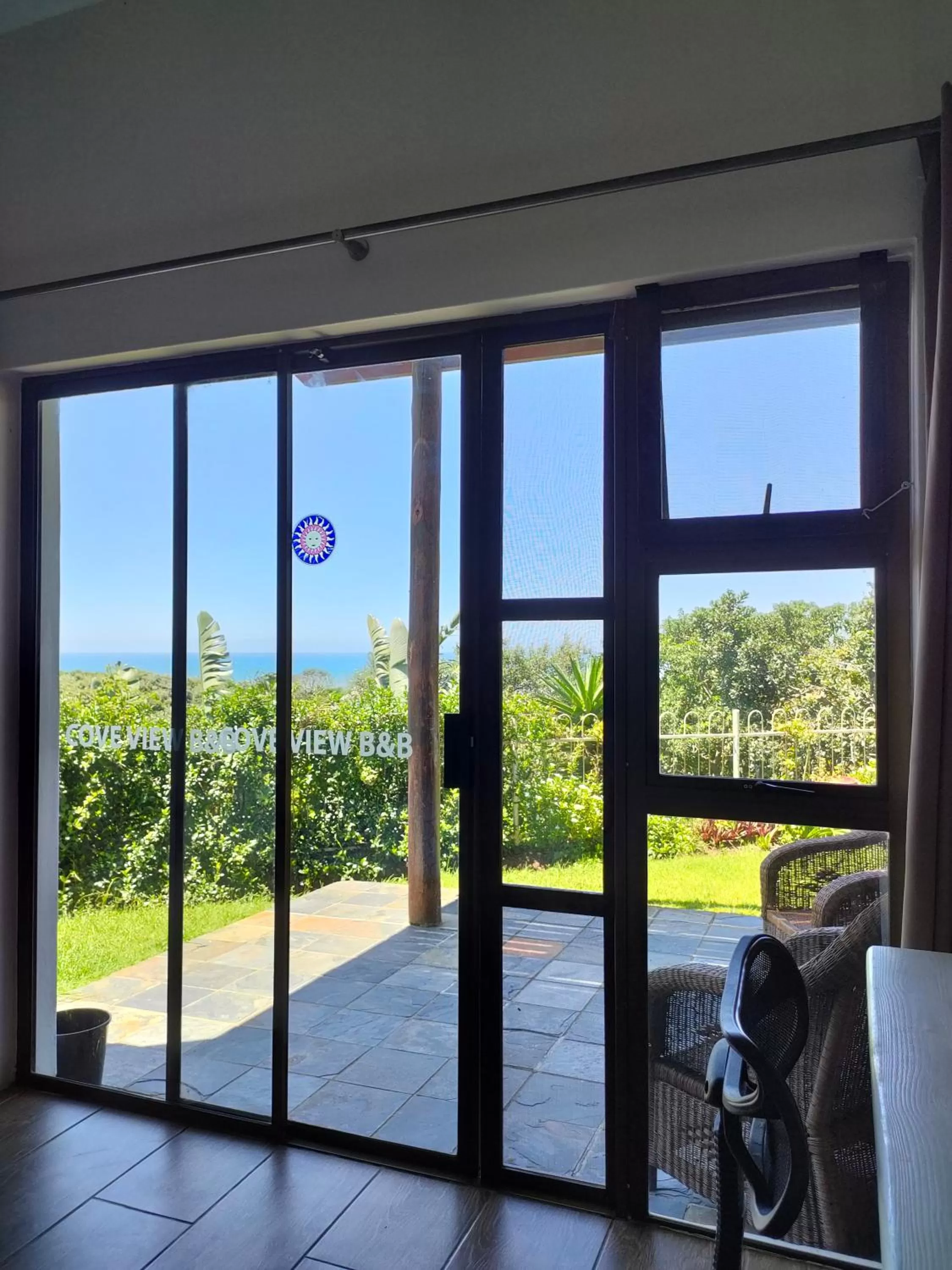 Seating area in Cove View B&B