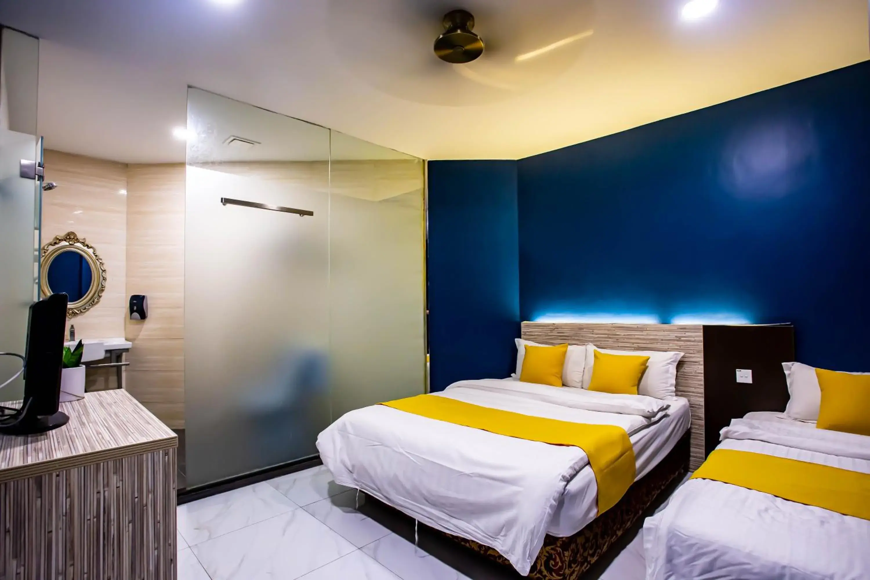 Bed in BEEZ Hotel Kuala Lumpur