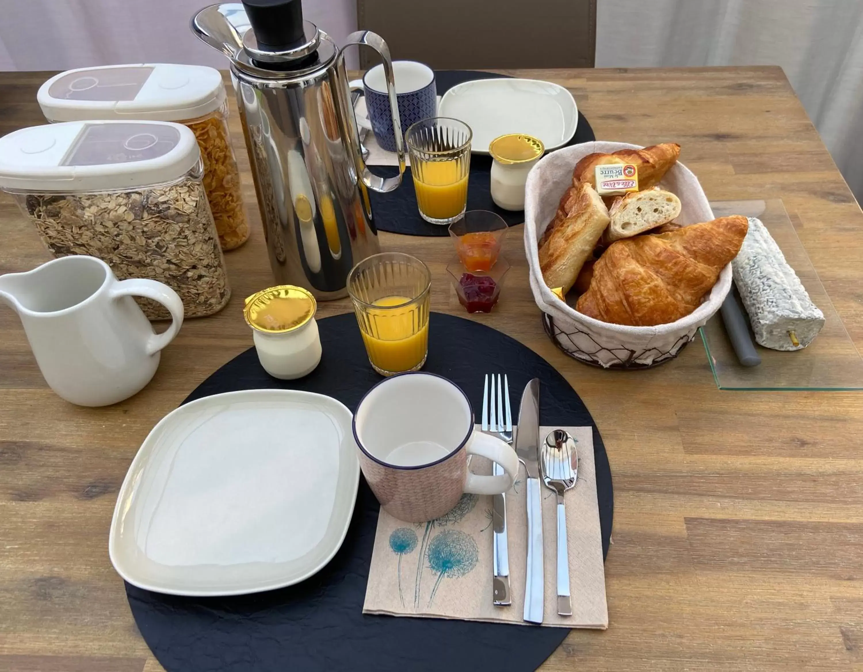 Breakfast in Les Rives du Cher - Chambres d'hôtes