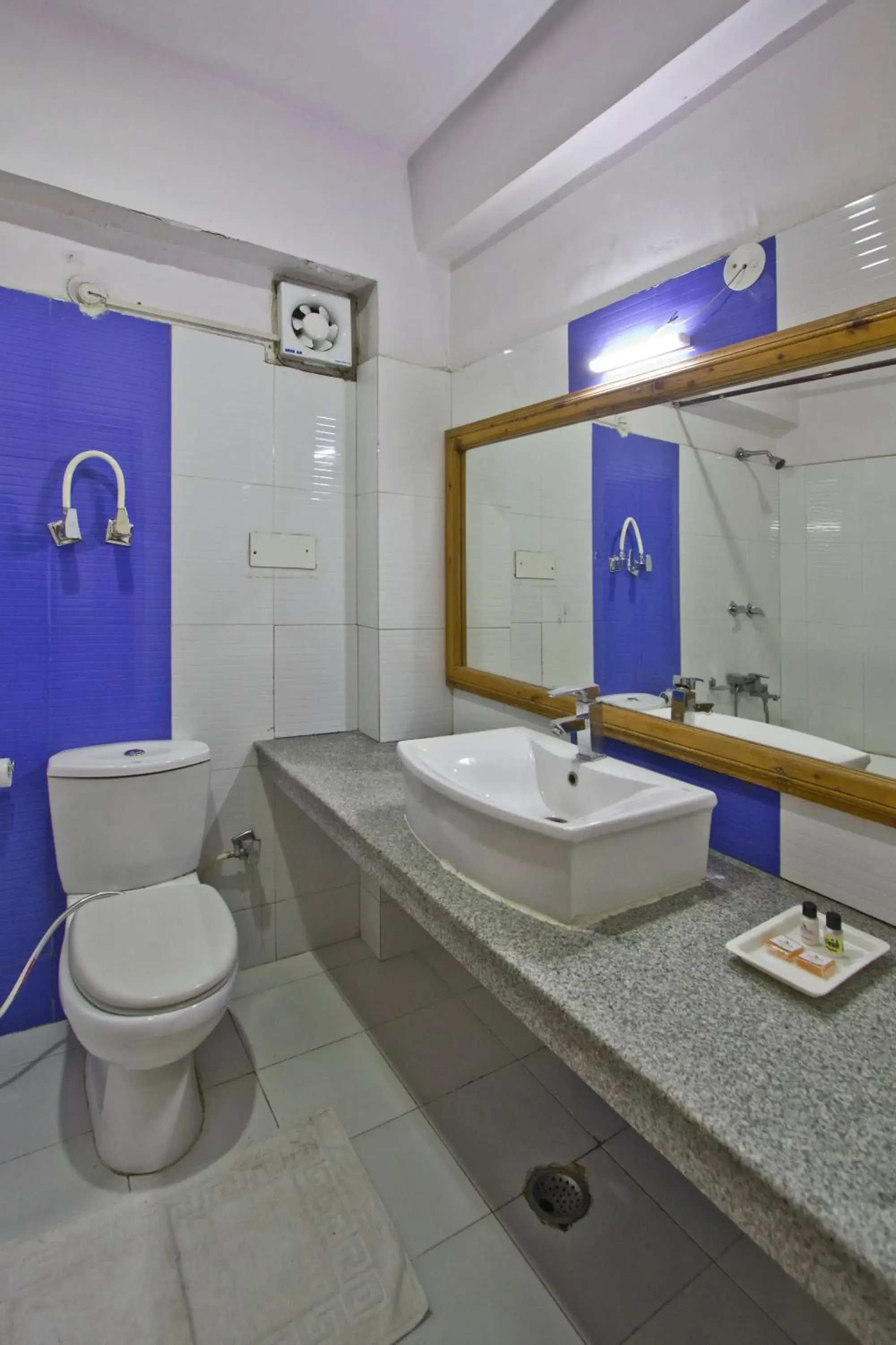 Bathroom in Sarthak Resorts-Reside in Nature with Best View, 9 kms from Mall Road Manali