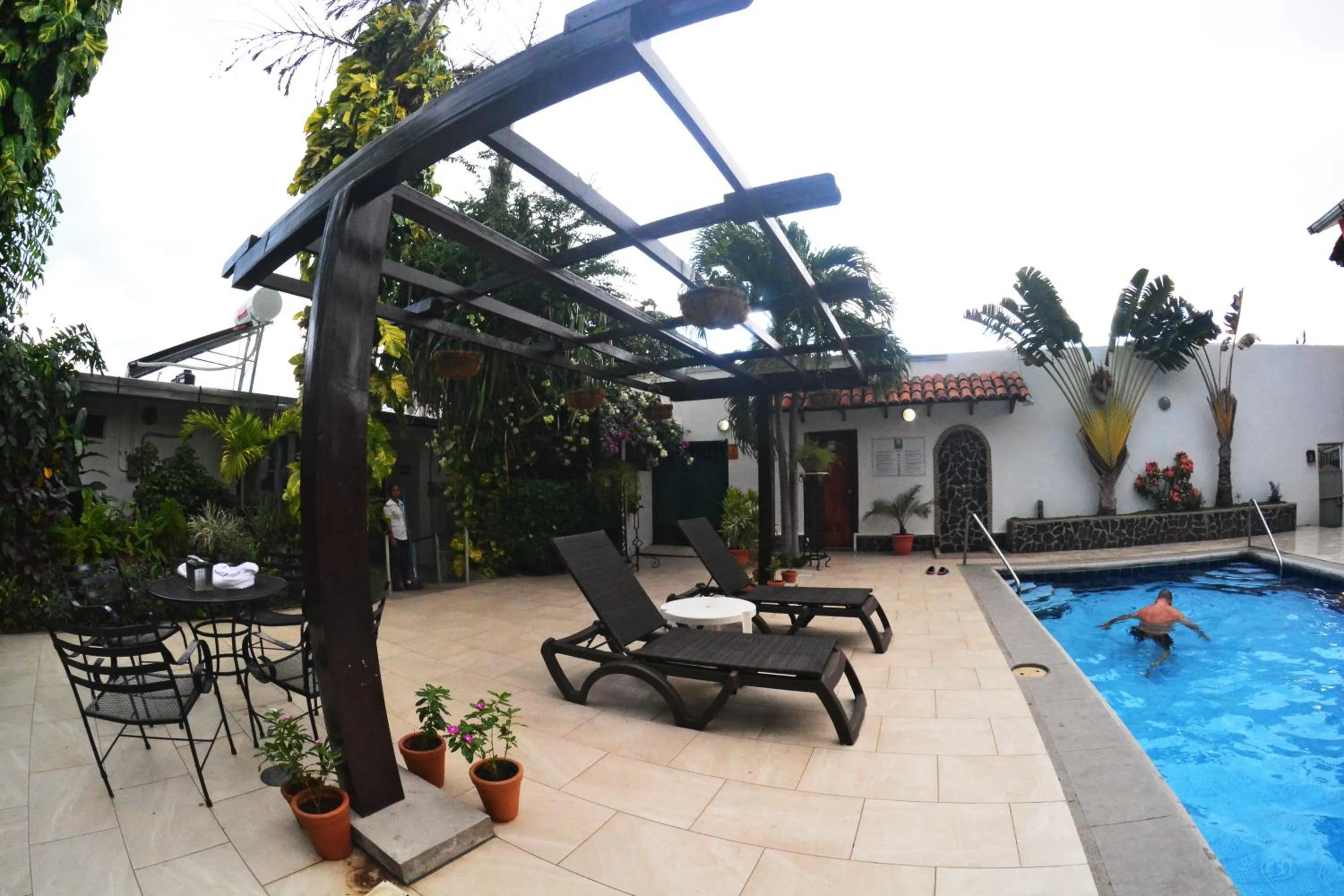 Swimming pool in Hotel Europeo