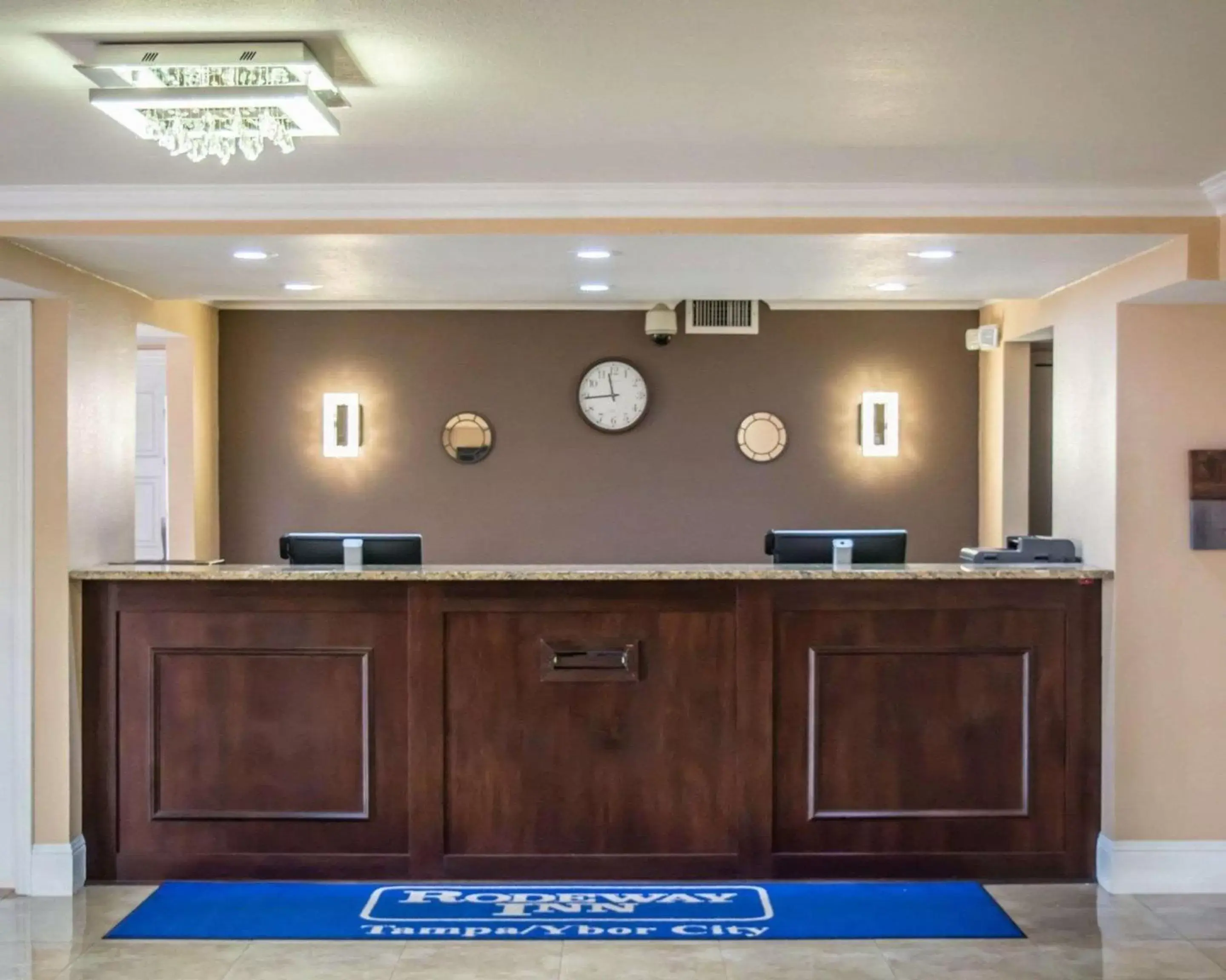 Lobby or reception, Lobby/Reception in Rodeway Inn Near Ybor City - Casino