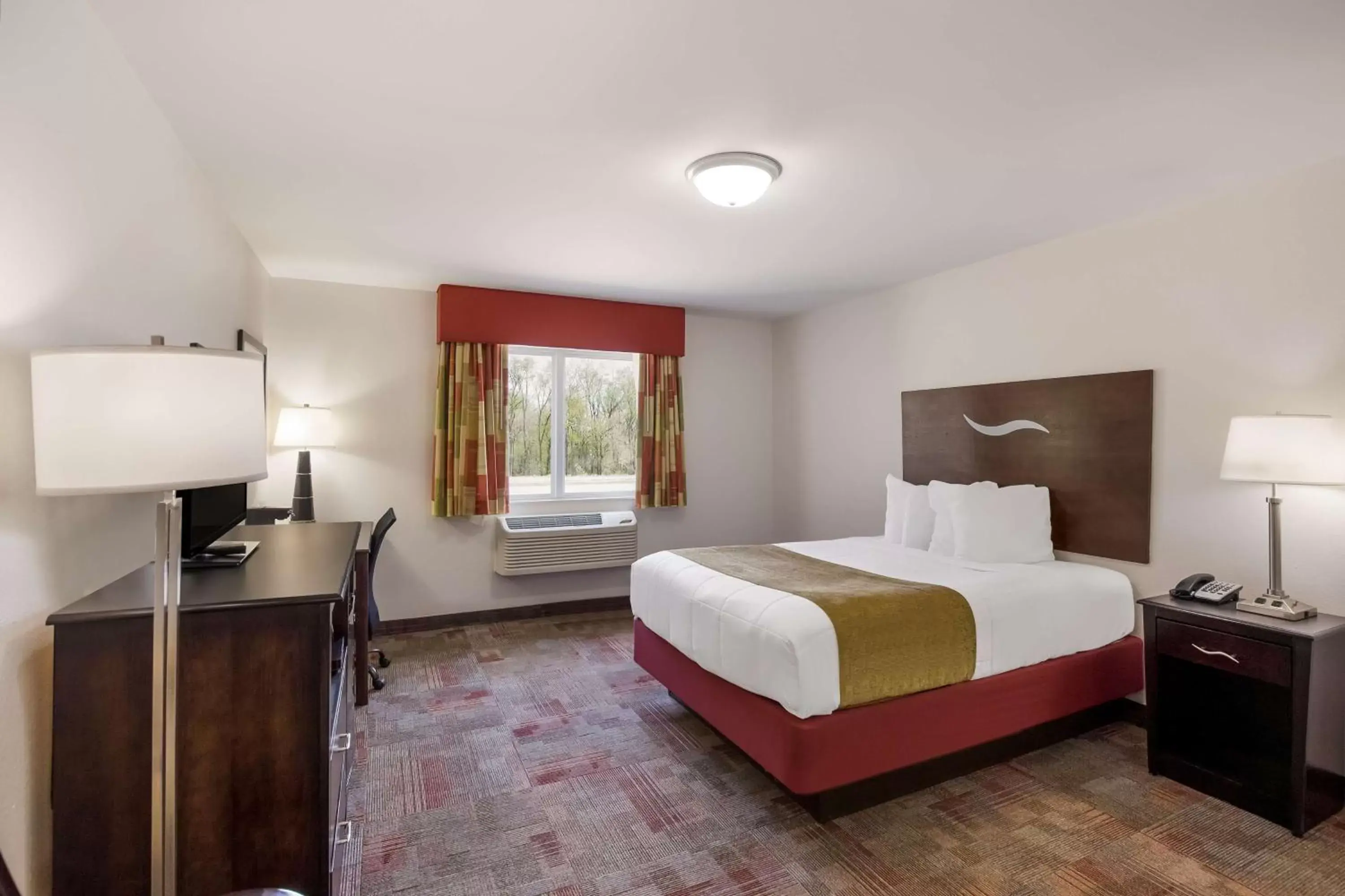 Bedroom in SureStay Hotel by Best Western Whittington Rend Lake