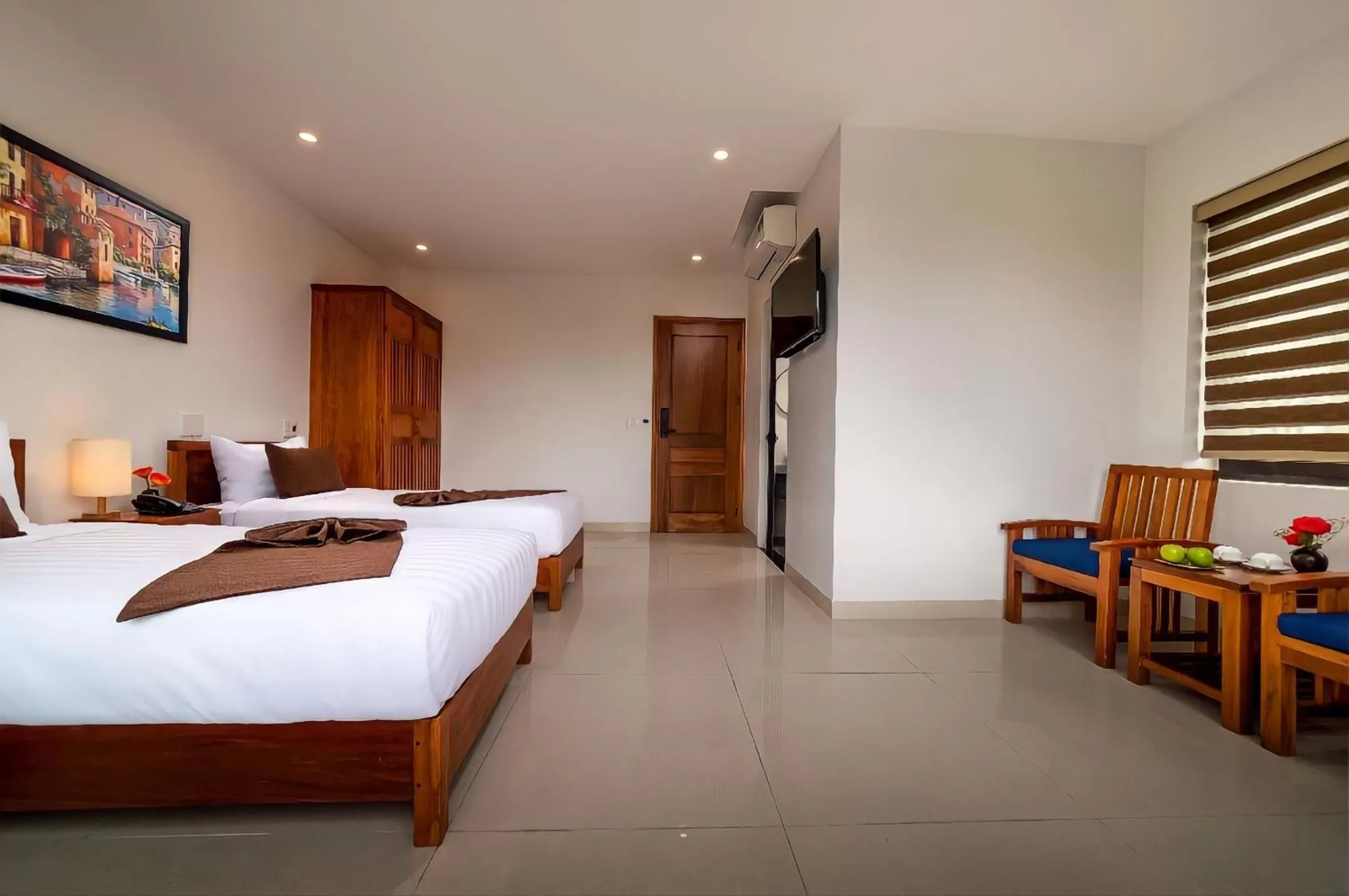 Bed in Tomorrow Oasis Boutique Villa Hoi An