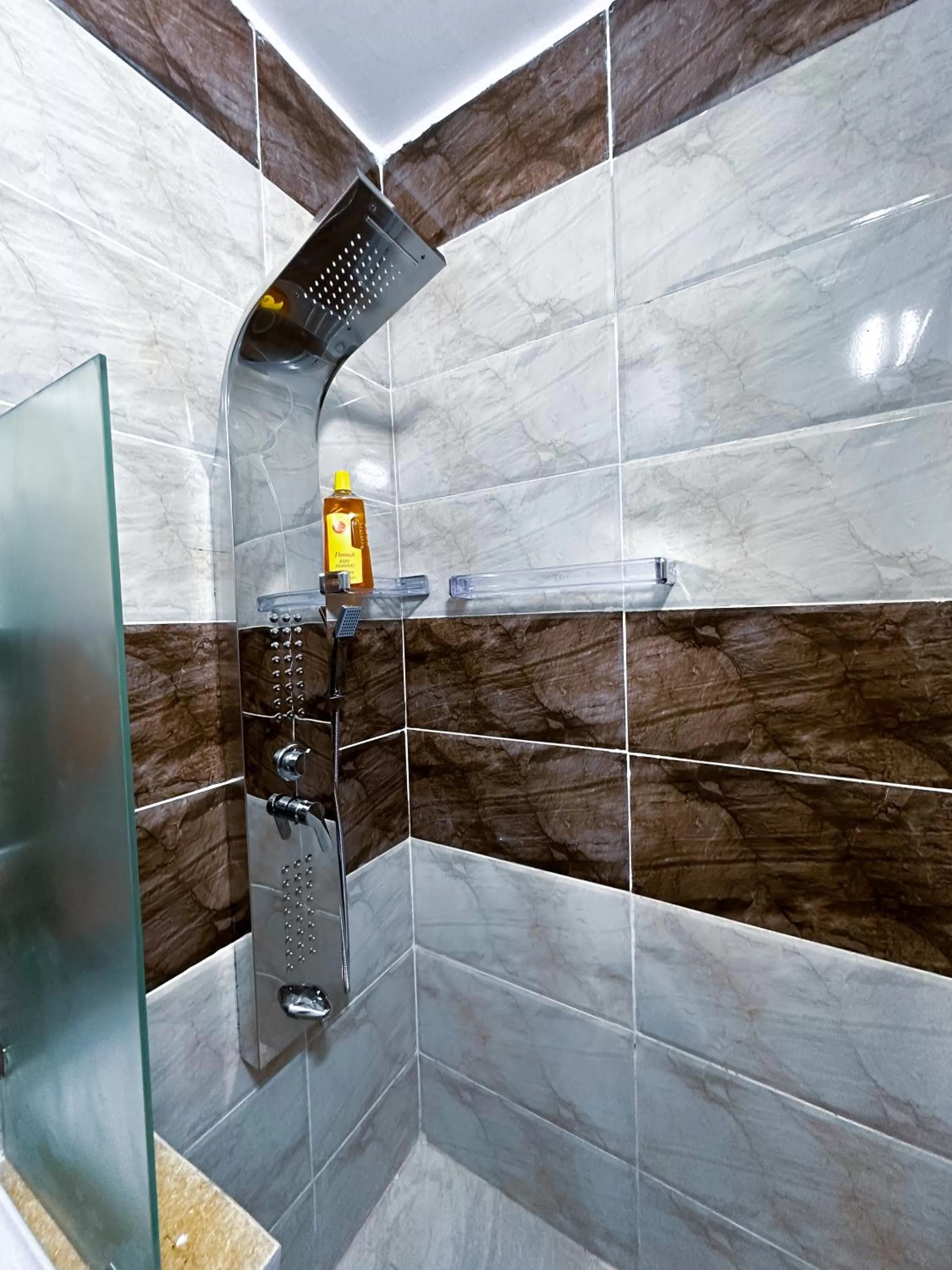 Bathroom in Panorama Jerash HOTEL (2)