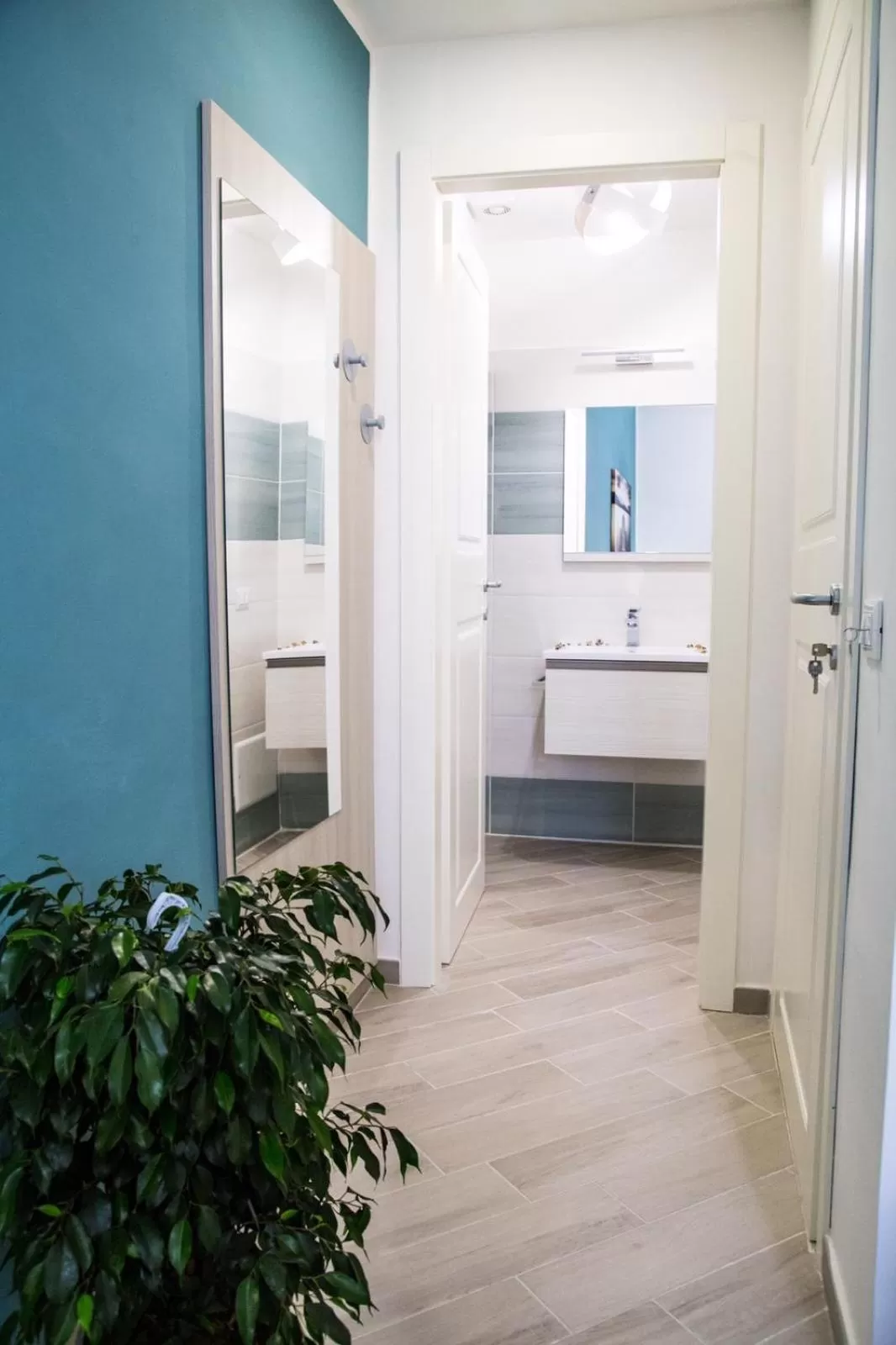 Bathroom in Borgo Angioino