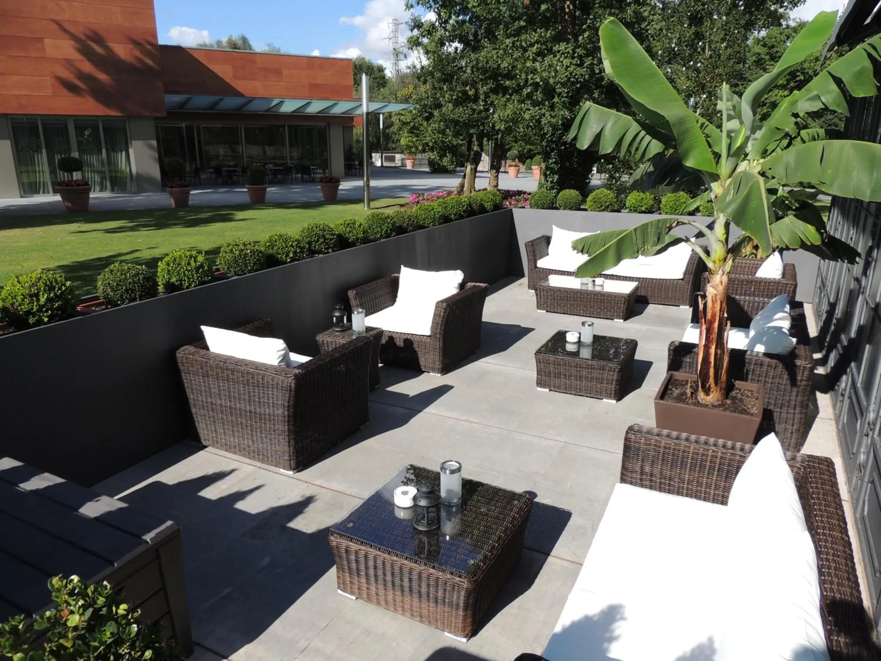 Balcony/Terrace, Restaurant/Places to Eat in Castillo Del Bosque La Zoreda