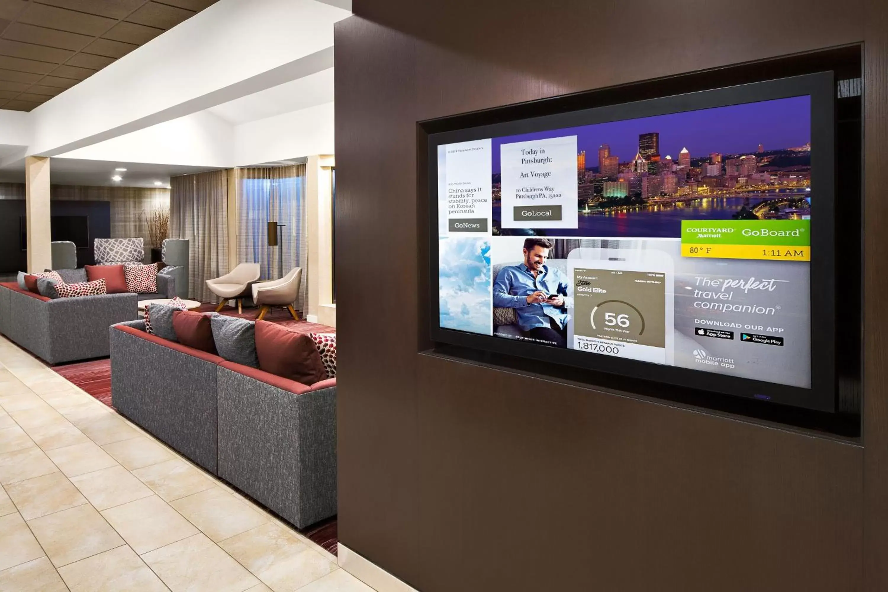Other, TV/Entertainment Center in Courtyard by Marriott Pittsburgh Airport