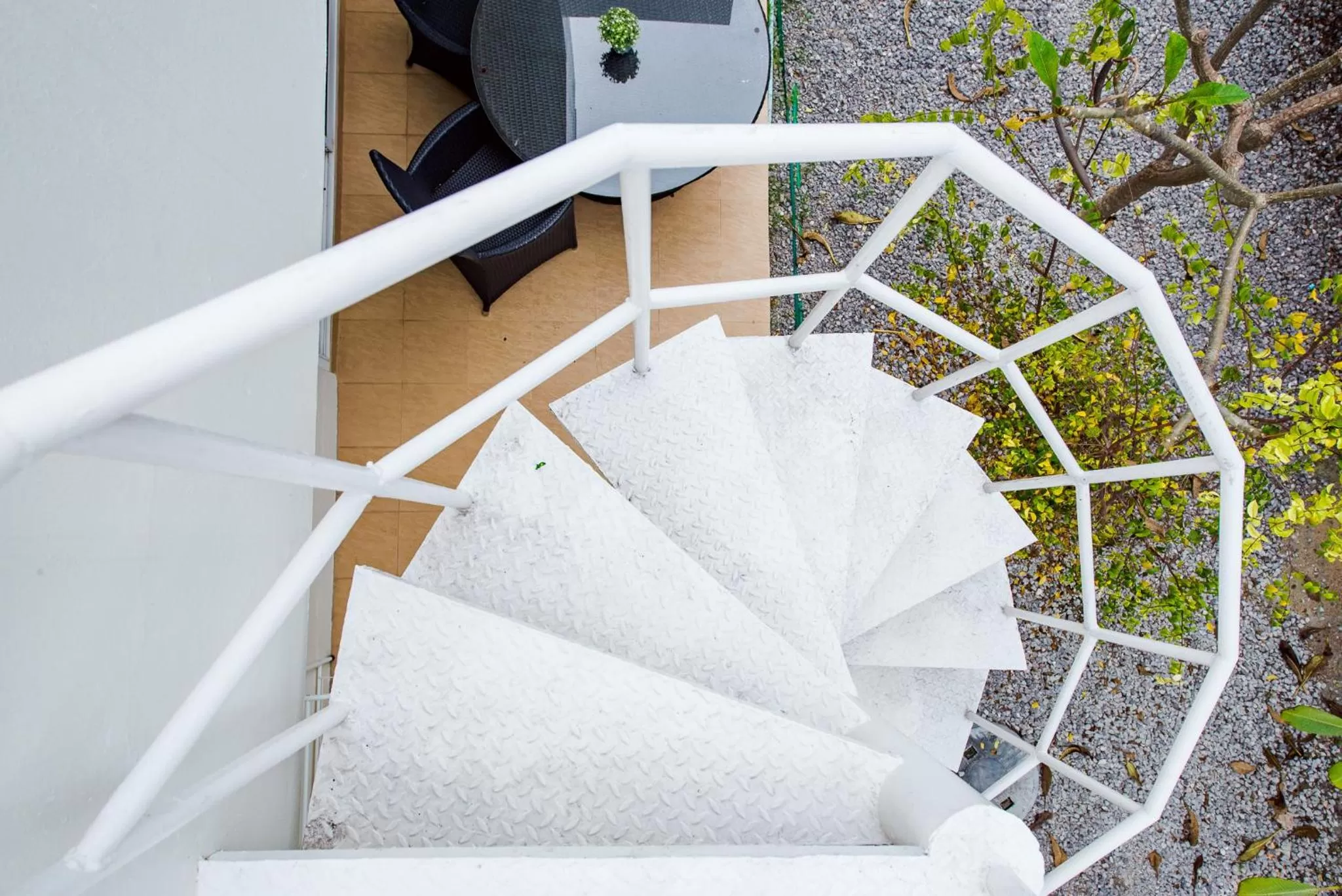Patio in The Beach Village Resort