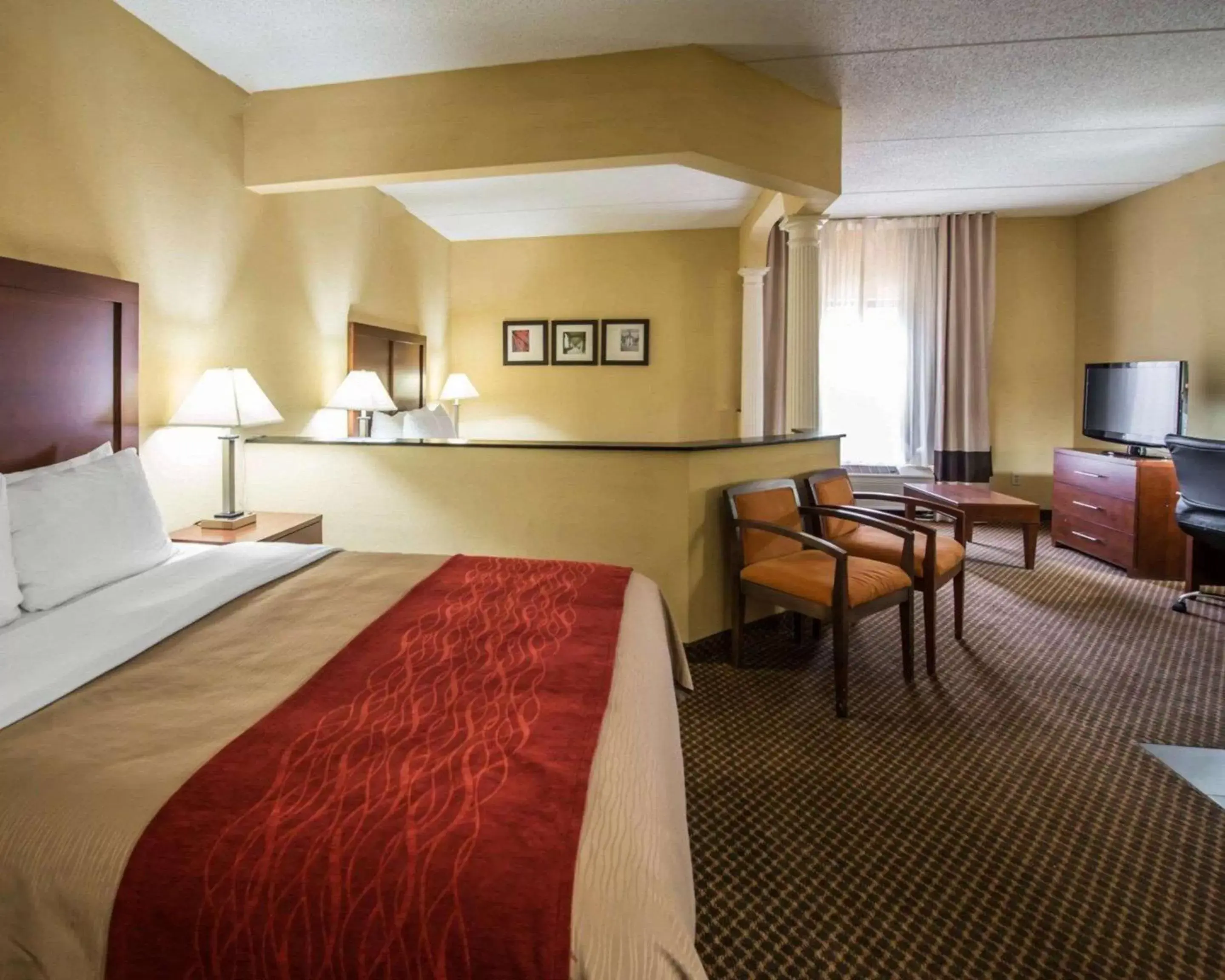 Photo of the whole room in Comfort Inn & Suites