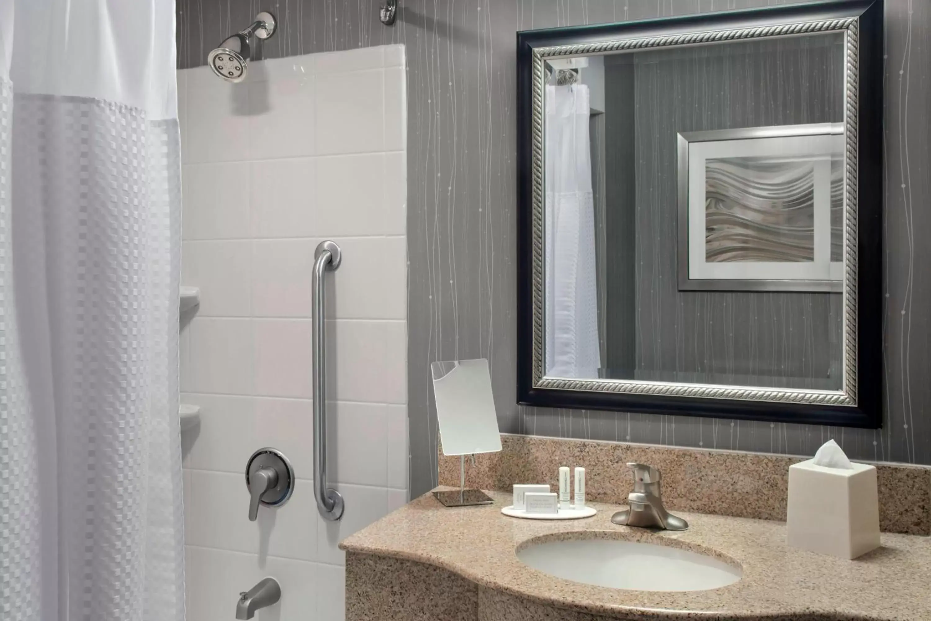 Bathroom in Courtyard by Marriott Paramus