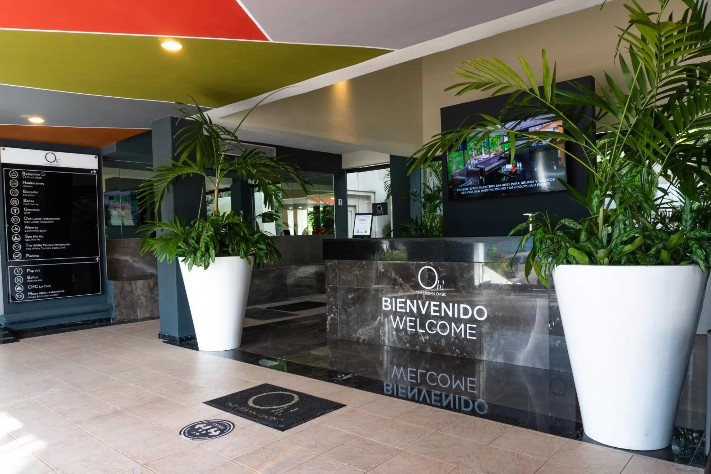 Lobby or reception, Lobby/Reception in Oh! Cancun - The Urban Oasis