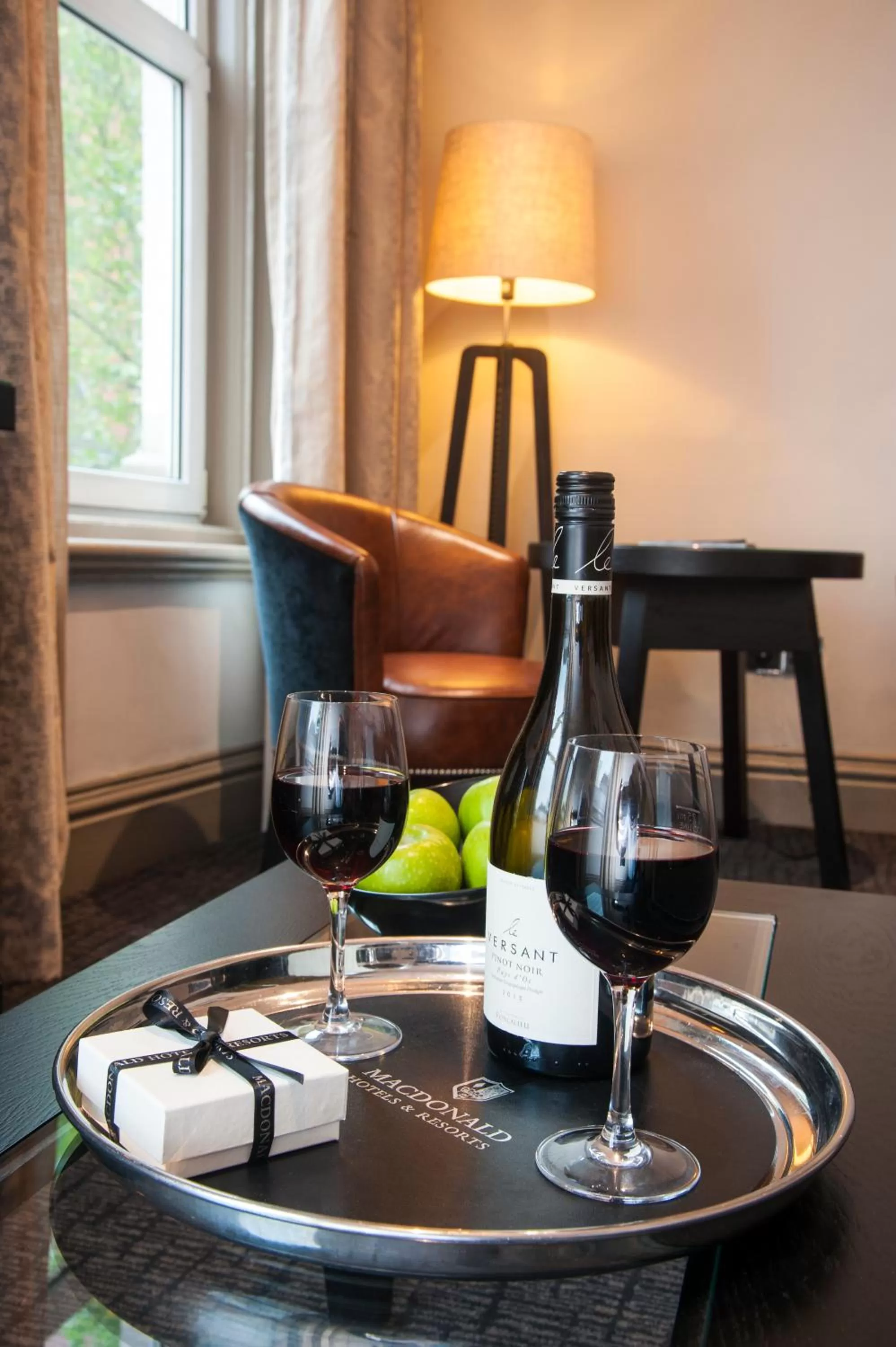 Alcoholic drinks in Macdonald Burlington Hotel