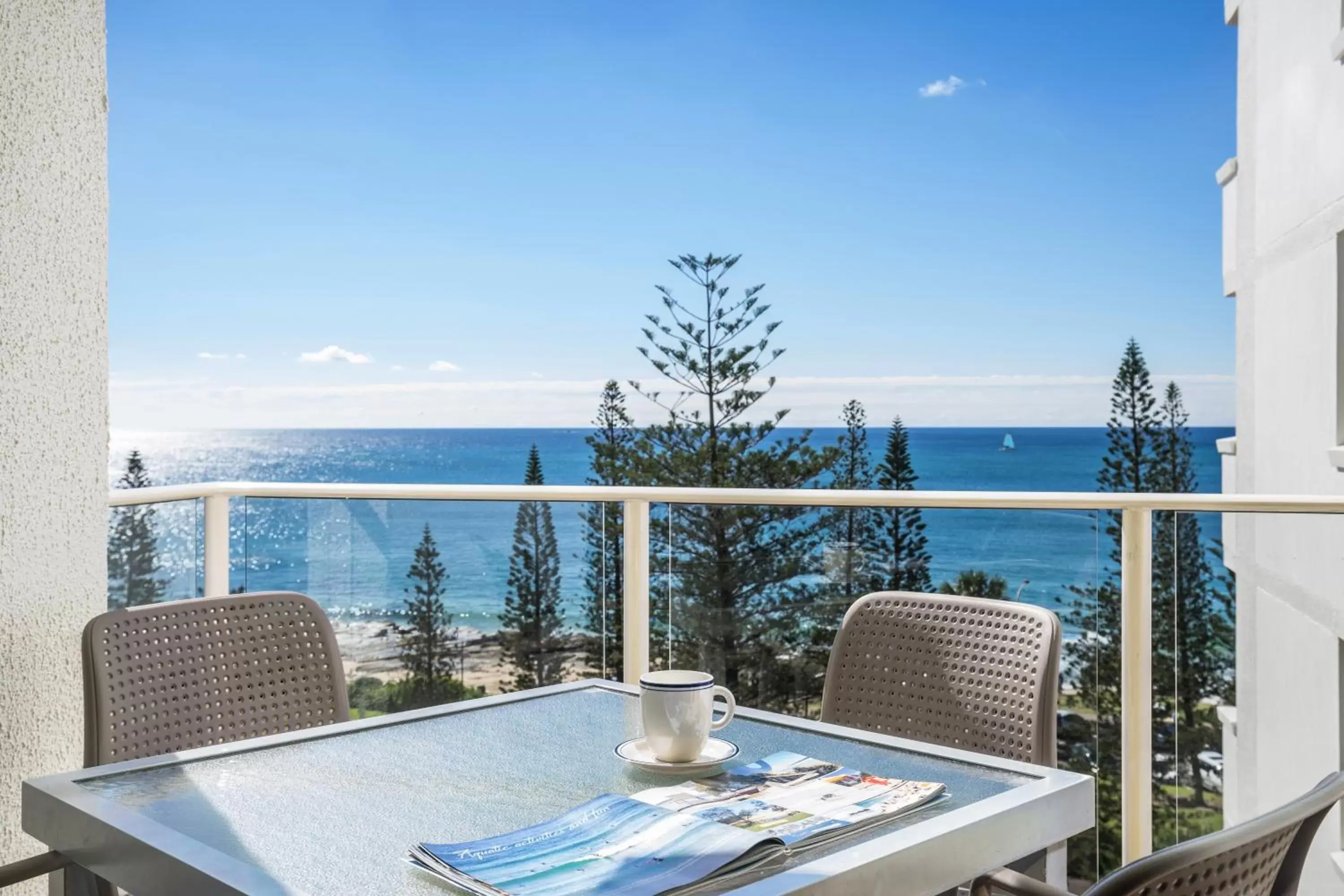 Balcony/Terrace, Sea View in Pacific Beach Resort