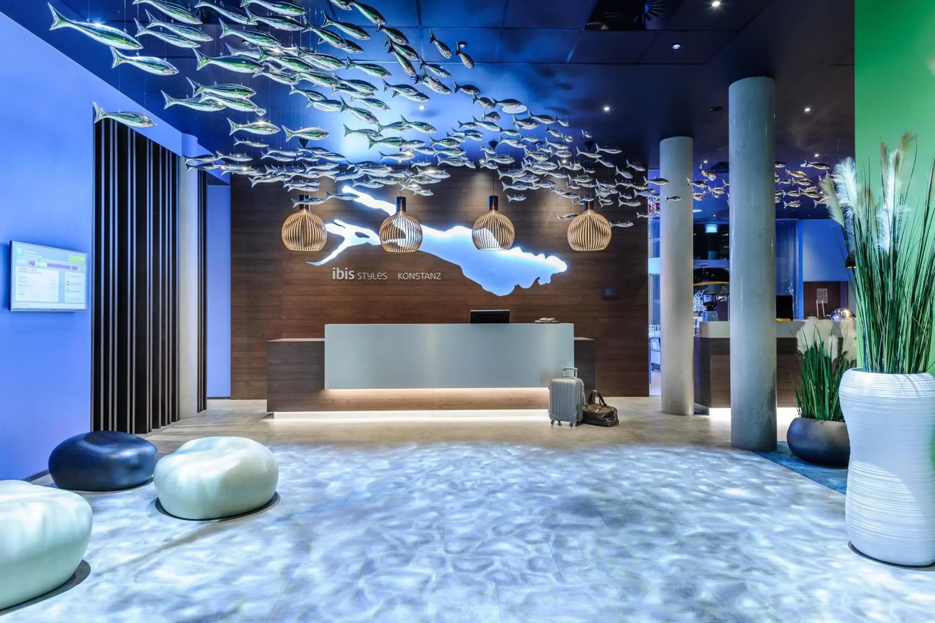 Lobby or reception in Ibis Styles Konstanz Lobby or reception in Ibis Styles Konstanz
