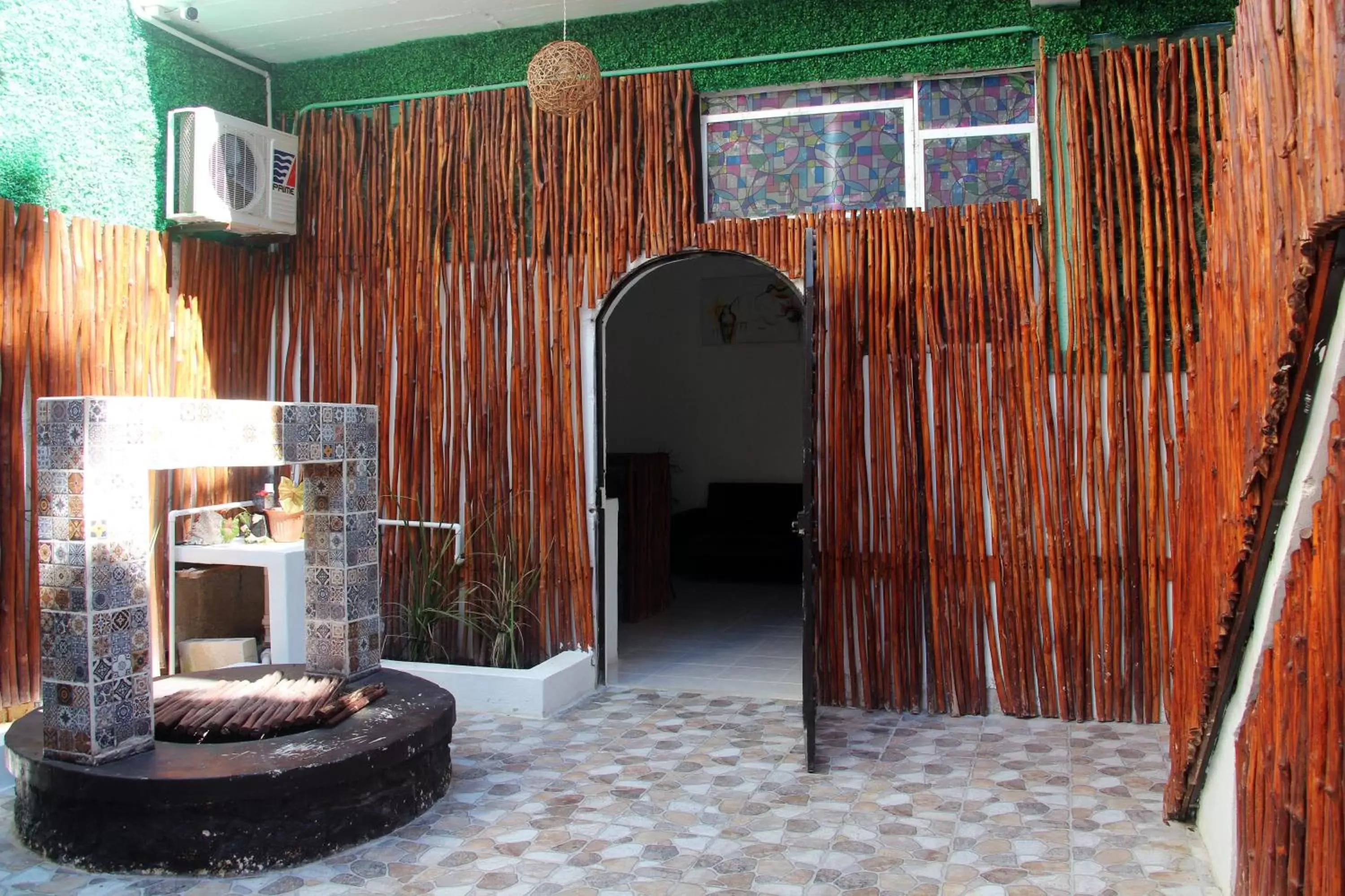 Patio in Hotel Casa de luz Playa del Carmen