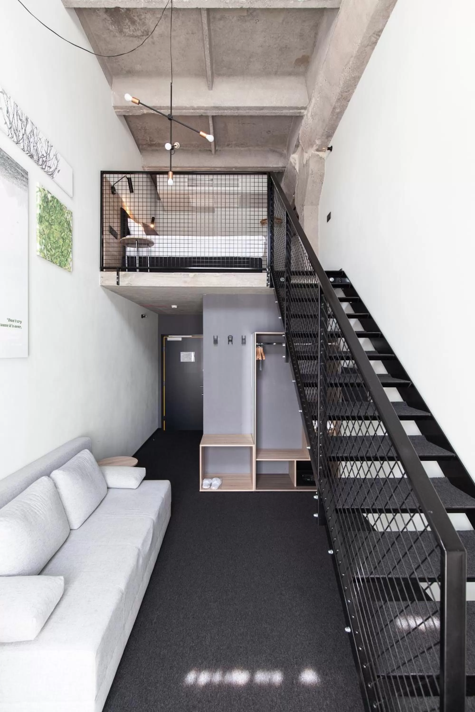 Photo of the whole room, Bed in Loop Hotel Vilnius