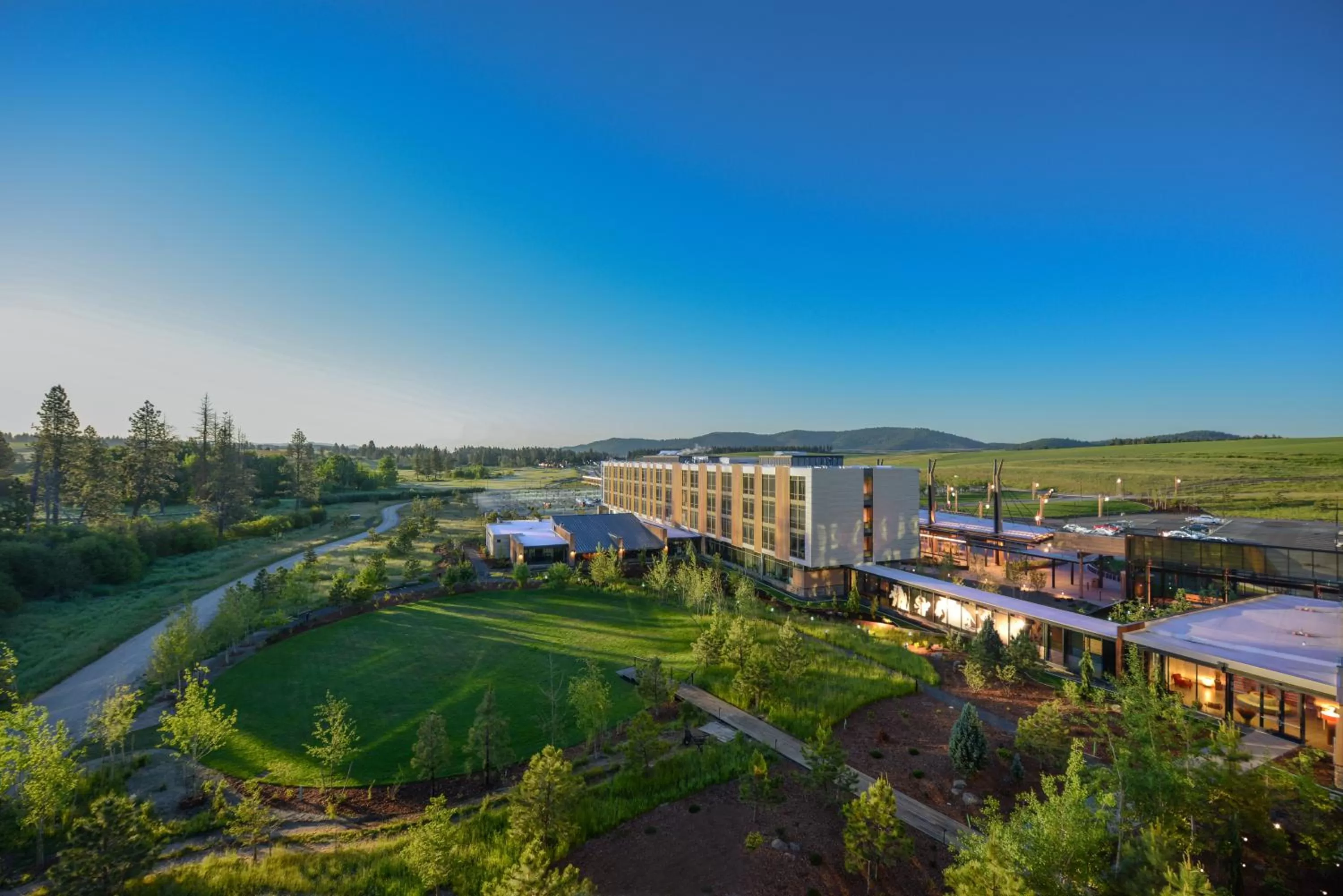 Bird's eye view in Coeur D'Alene Casino Resort Hotel