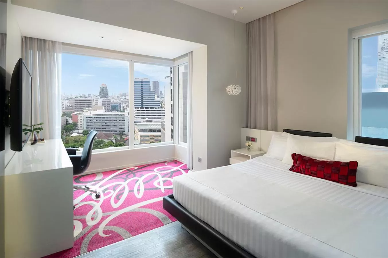 Photo of the whole room, Bed in Mode Sathorn Hotel - SHA Extra Plus