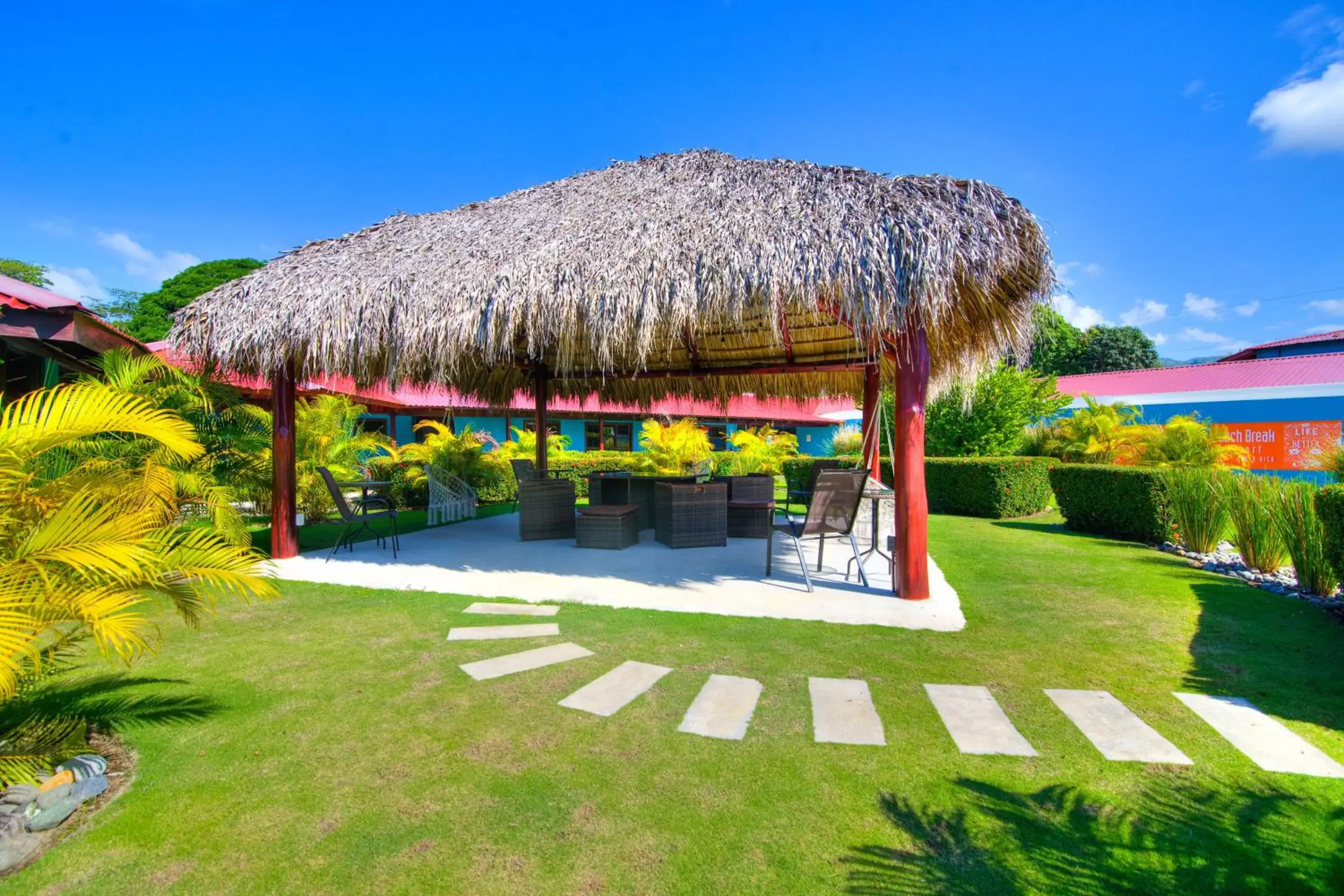 Garden in Beach Break Resort