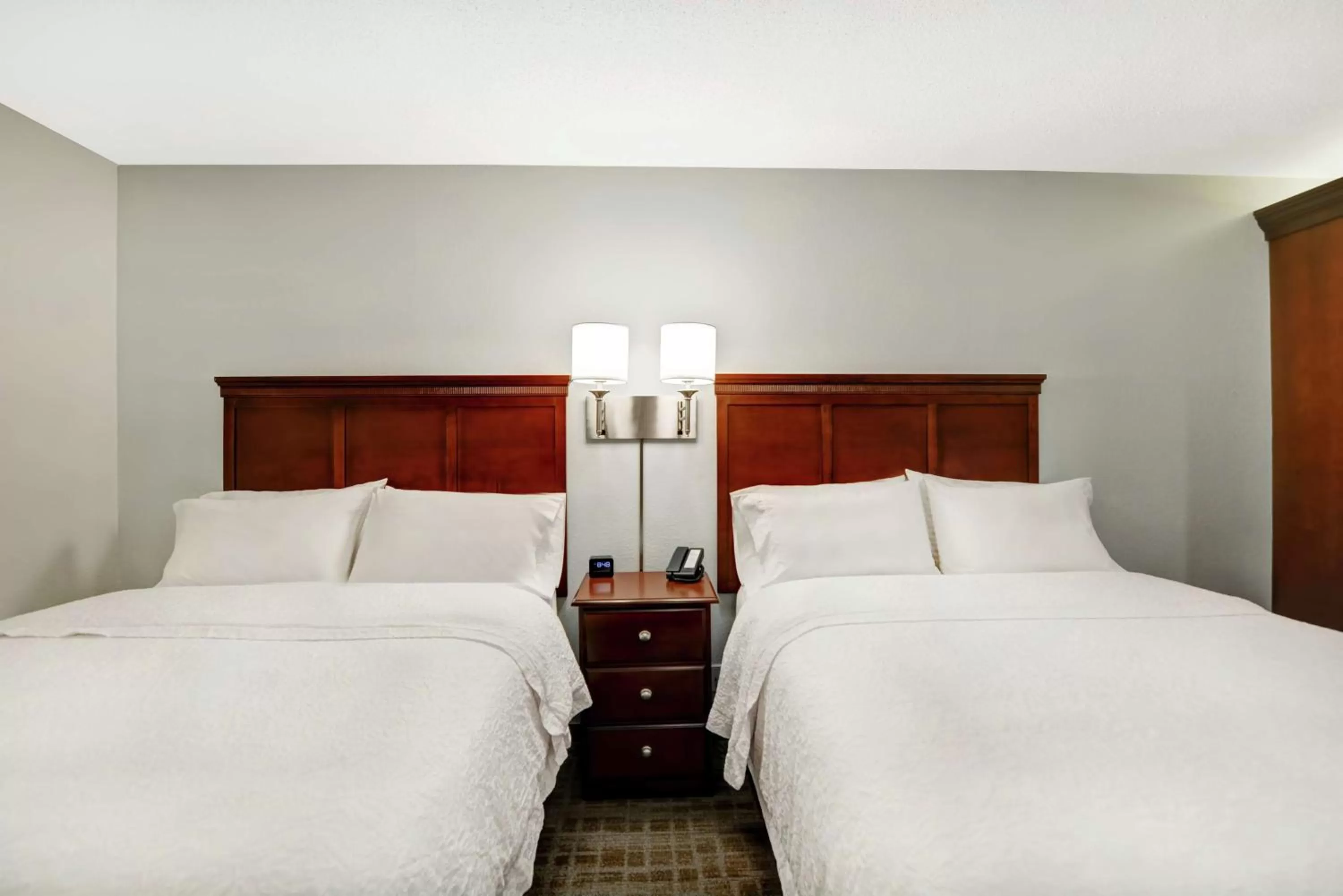 Bed in Hampton Inn Beckley