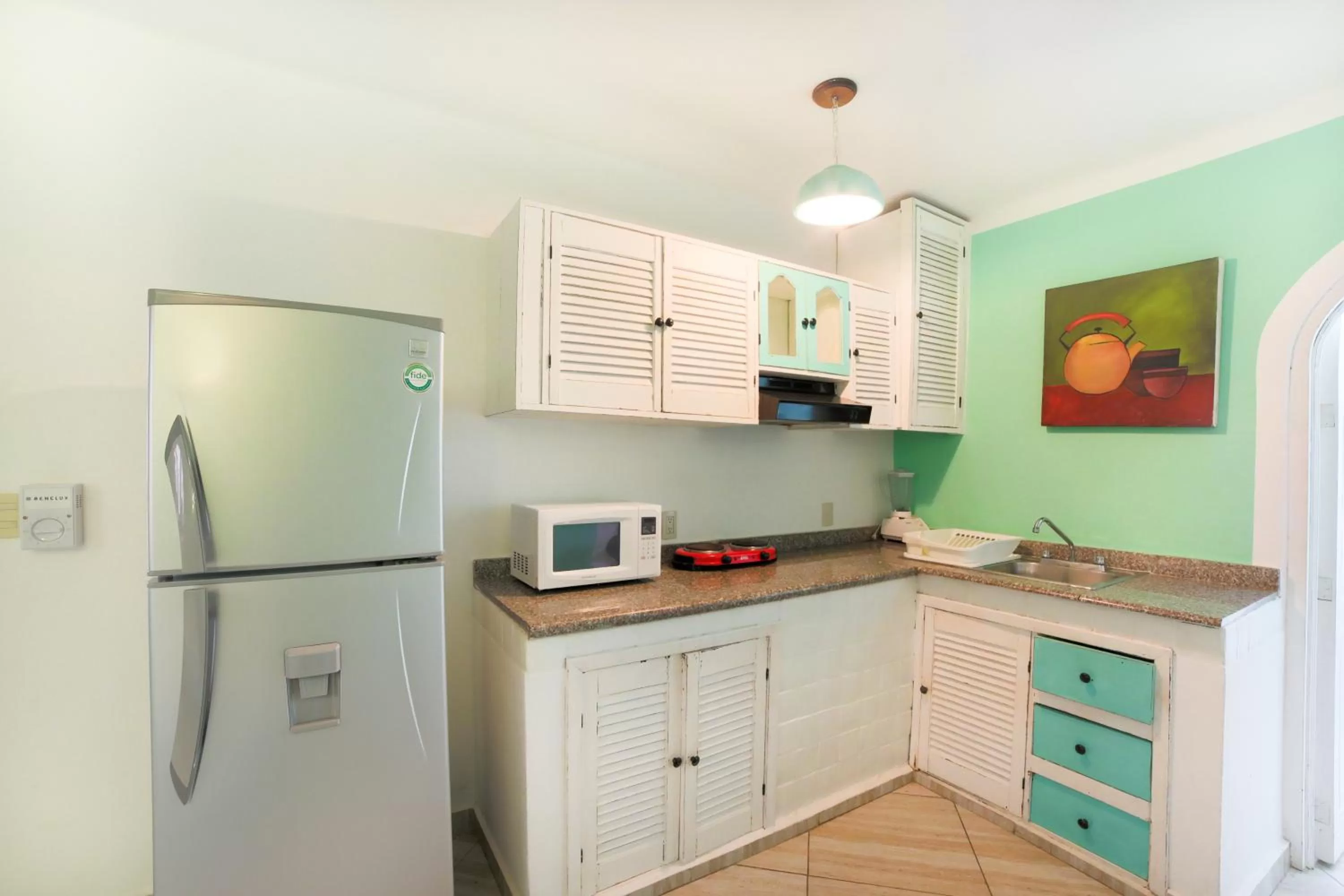 Kitchen or kitchenette, Kitchen/Kitchenette in 5ta AVENIDA Alma y Mar APART HOTEL by BFH