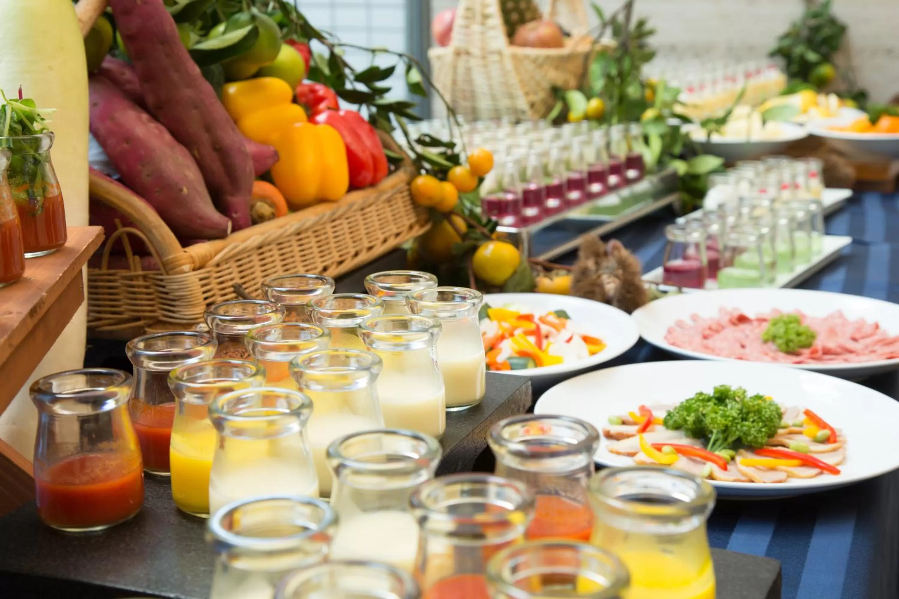Buffet breakfast in Quintessa Hotel Ogaki