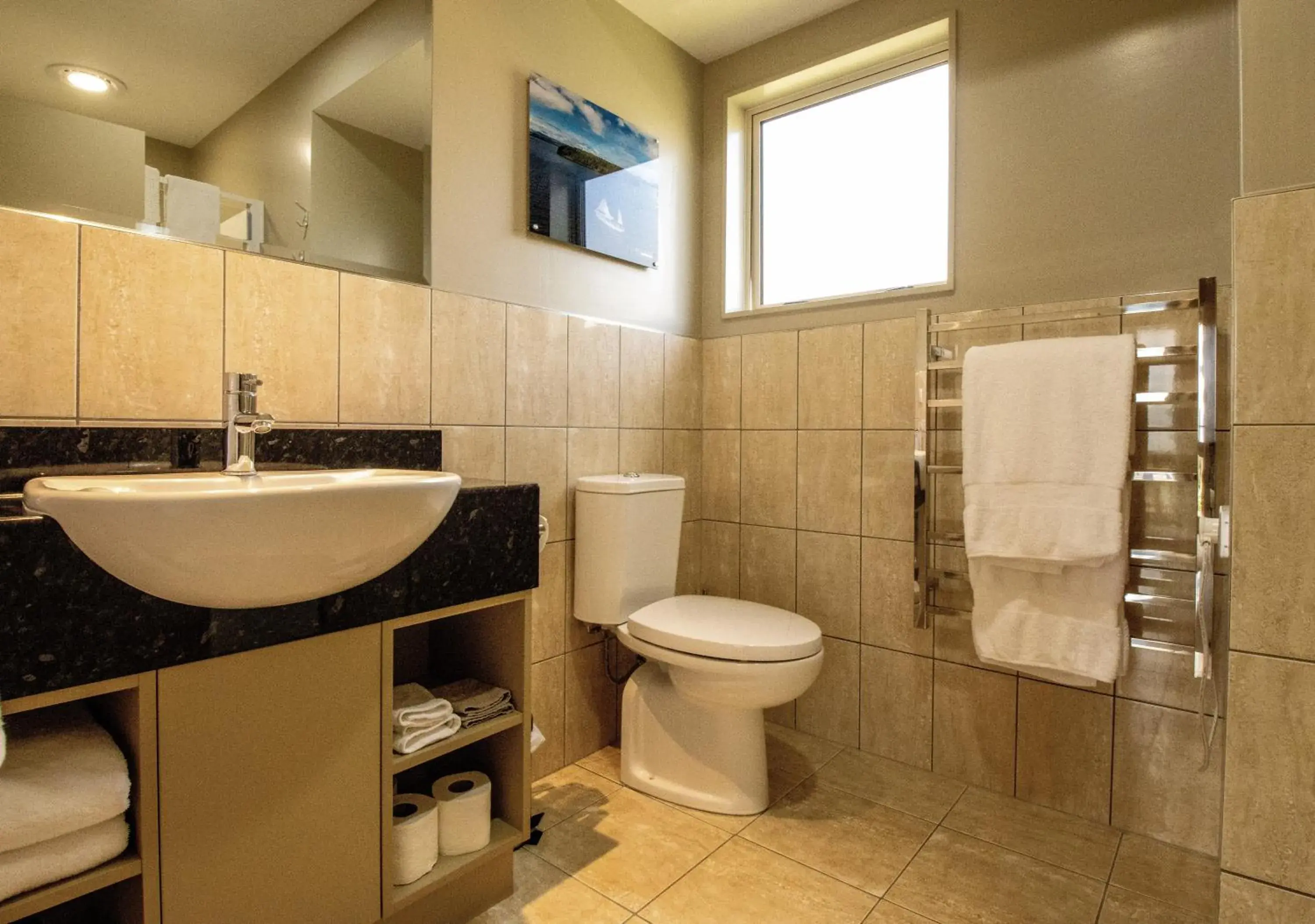 Bathroom in Blue Ridge Bed & Breakfast