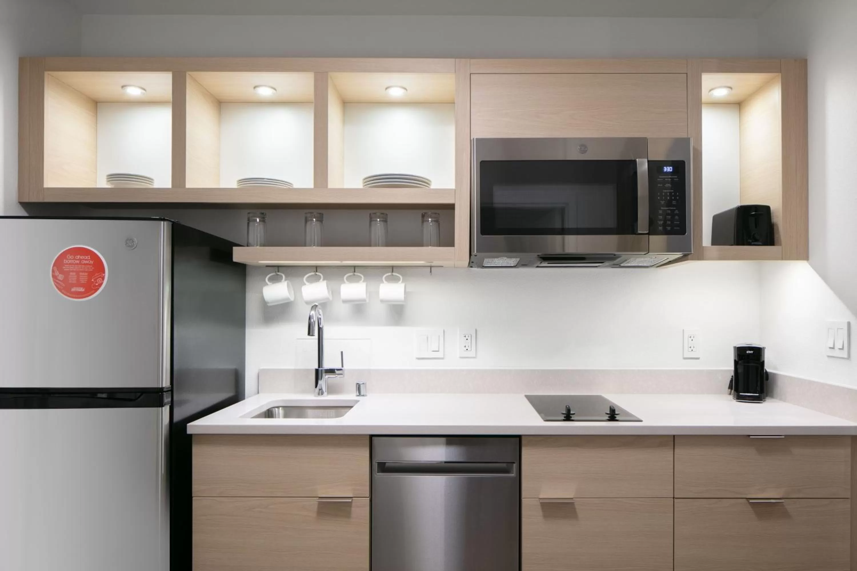 Kitchen or kitchenette in TownePlace Suites by Marriott Oshkosh