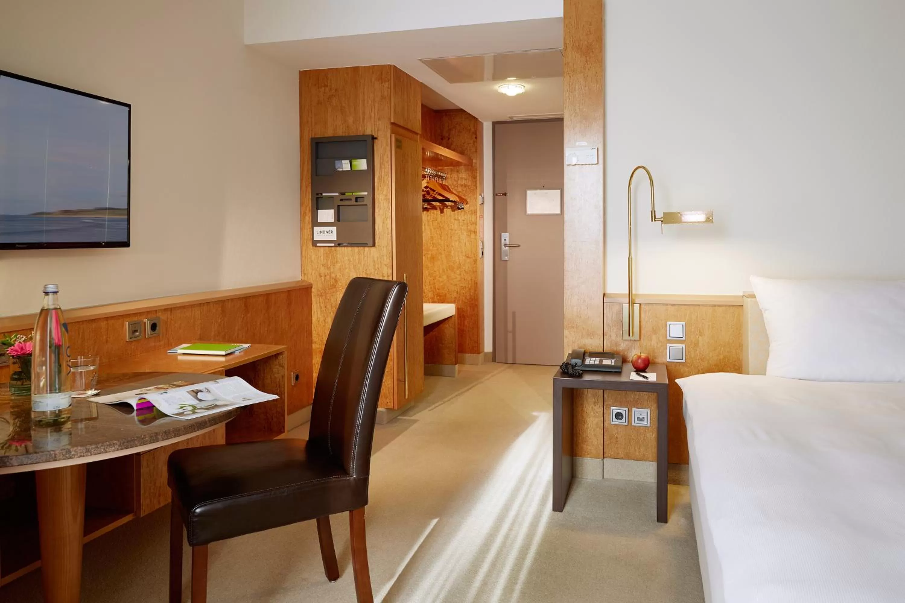 Photo of the whole room, Bed in Lindner Hotel Dusseldorf Airport, part of JdV by Hyatt