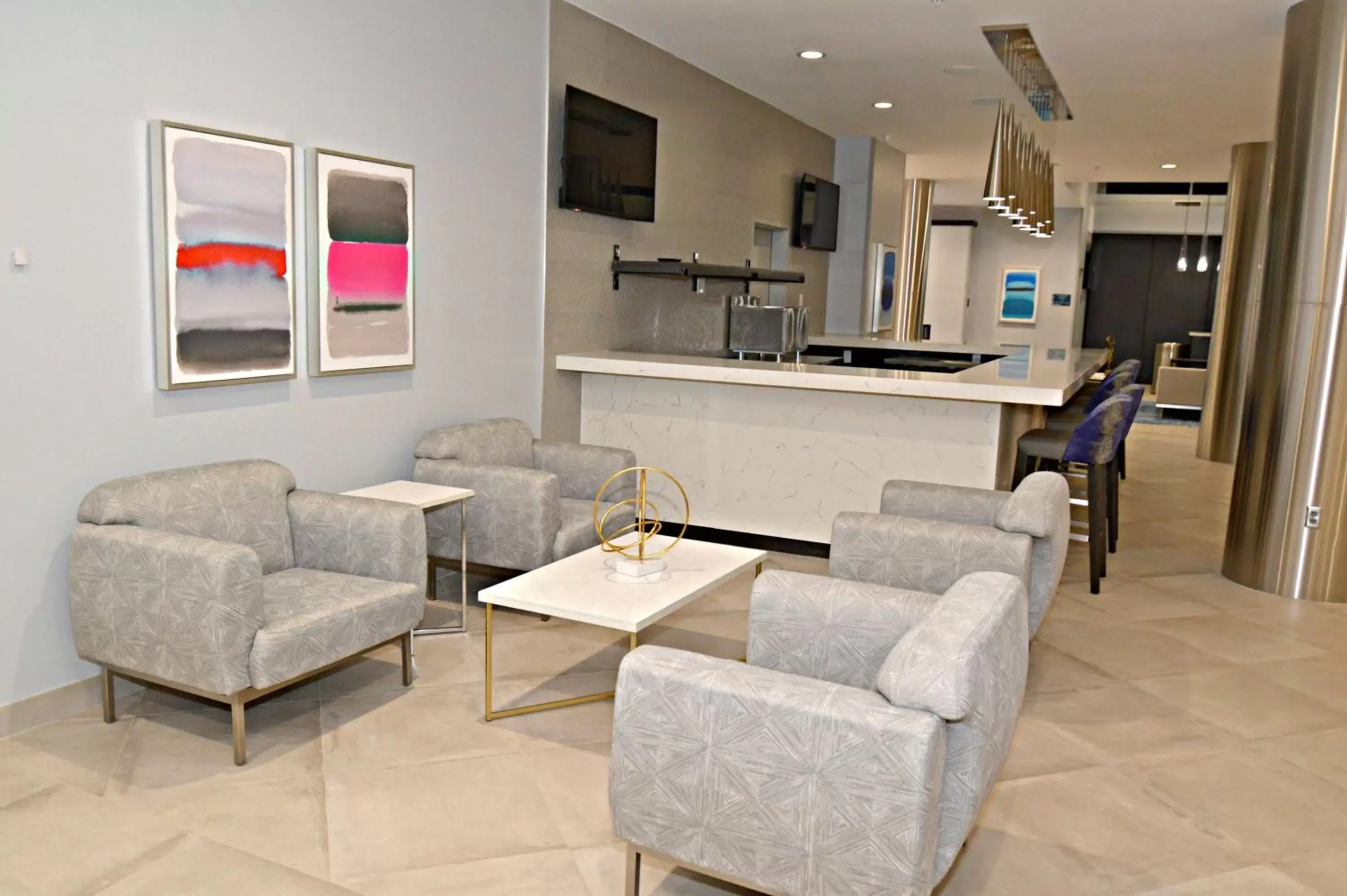 Lobby or reception, Seating Area in Best Western Plus Executive Residency Oklahoma City I-35