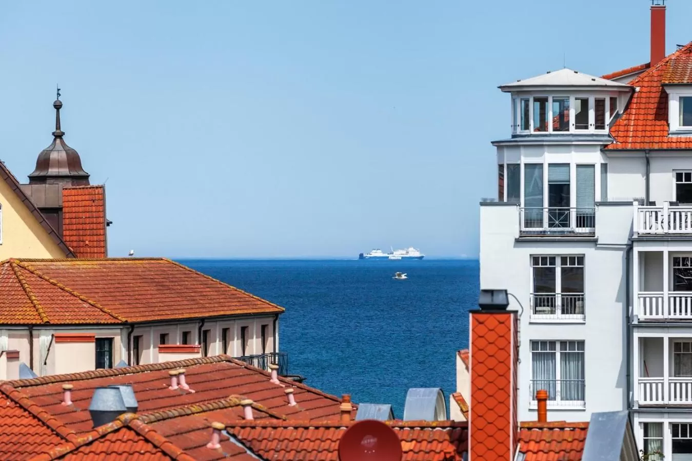 Sea view in Hotel Rosenhof