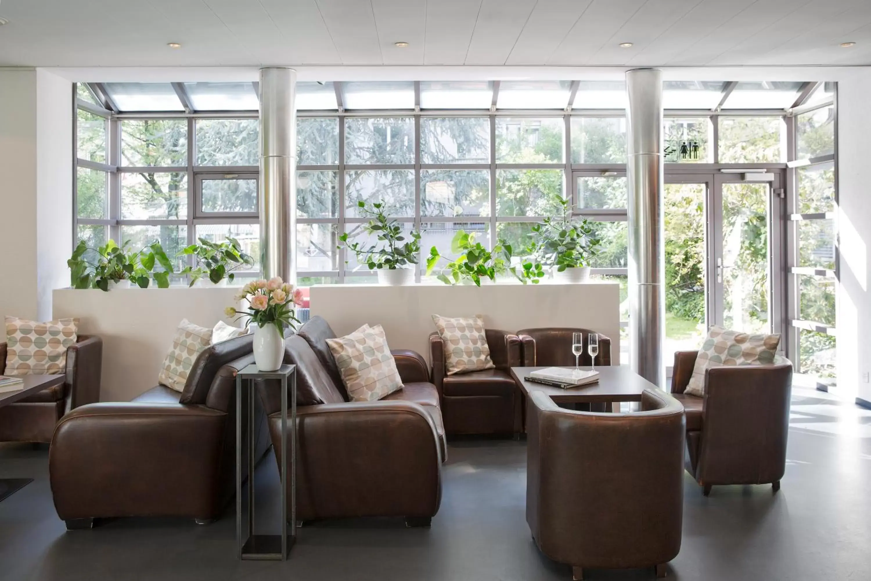 Lobby or reception in Hotel La Pergola