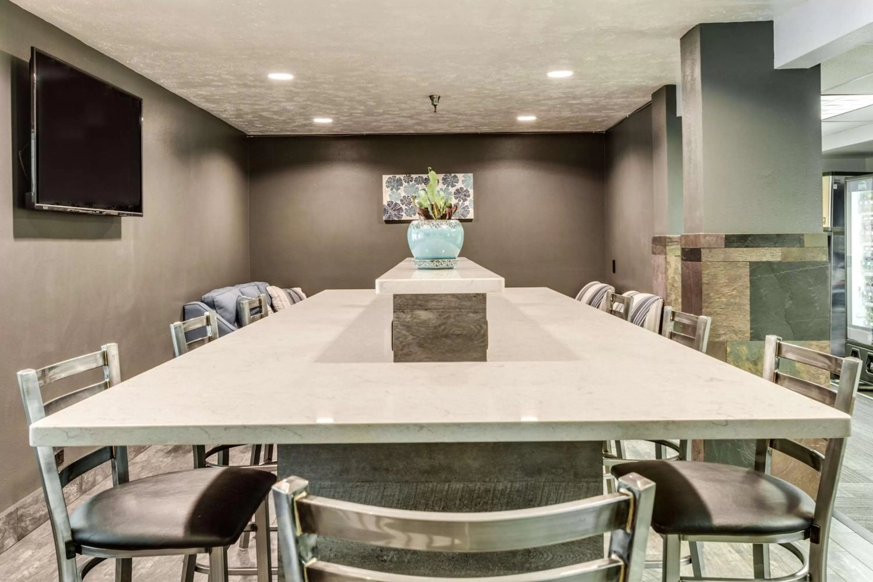 On site in SureStay Plus Hotel by Best Western Post Falls