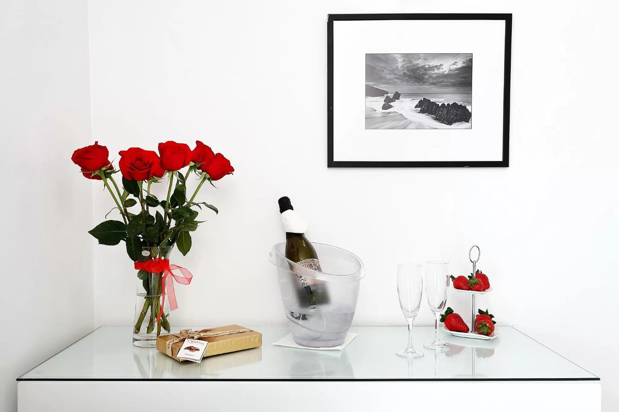 Double or Twin Room with Sea View with Romantic Package in Vila Sao Vicente Boutique (Adults Only)