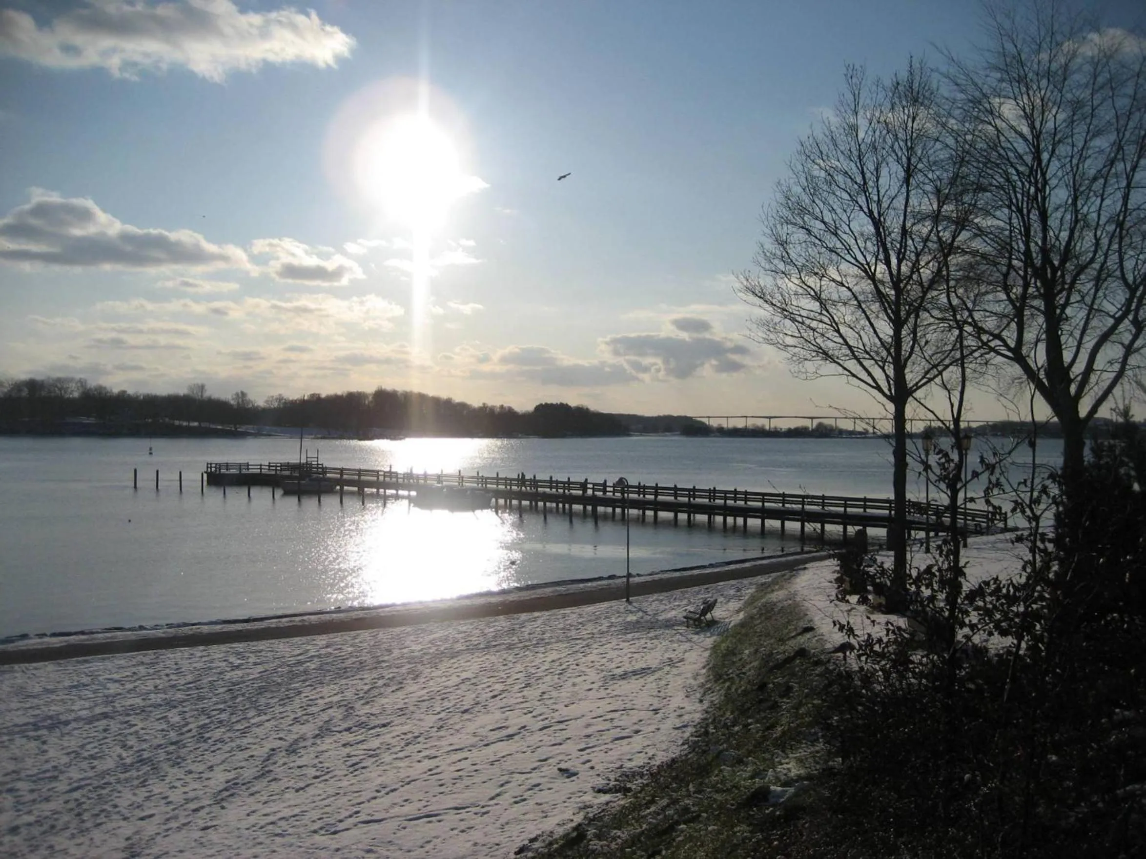 Natural landscape in Christiansminde