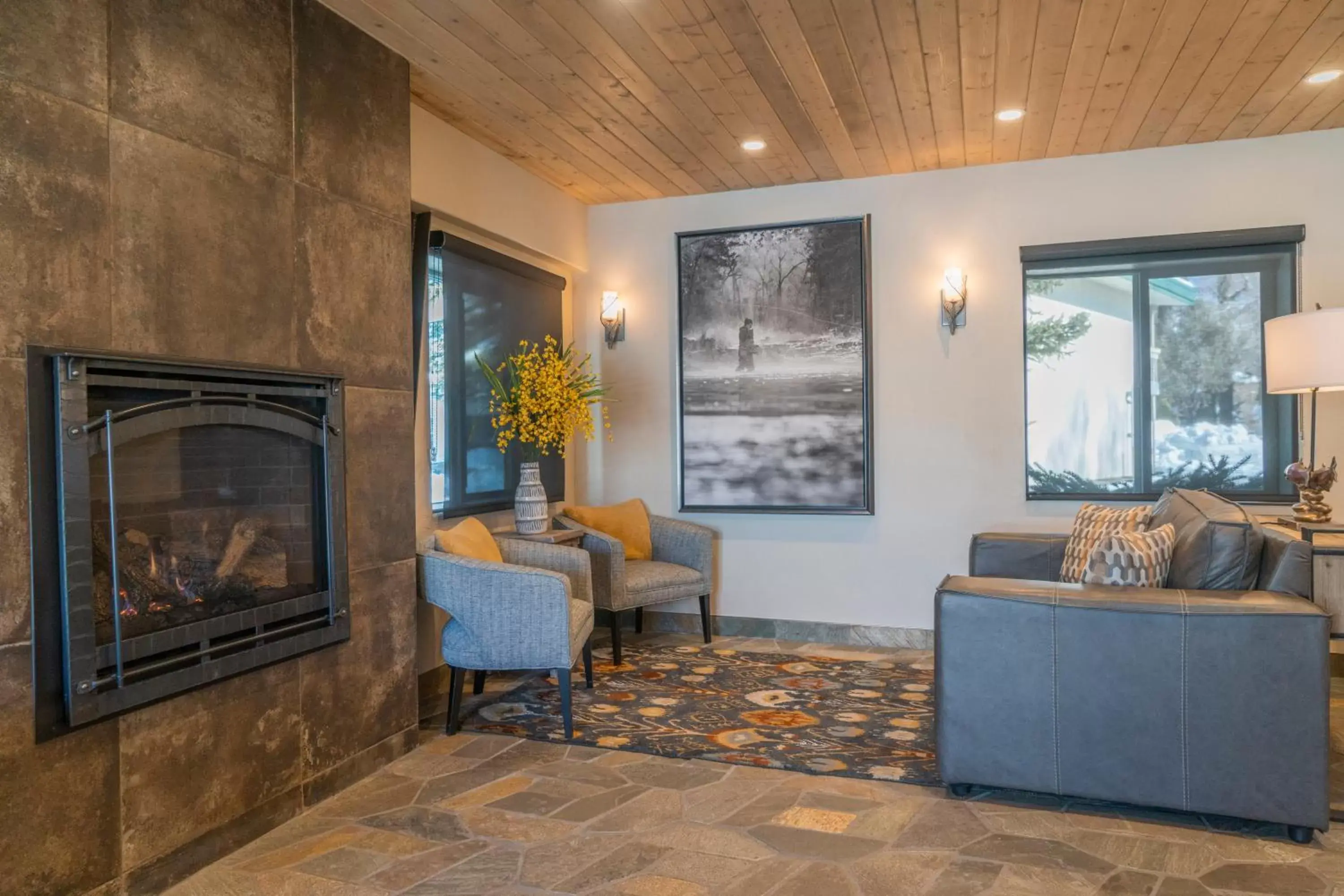 Seating Area in Aspenalt Lodge