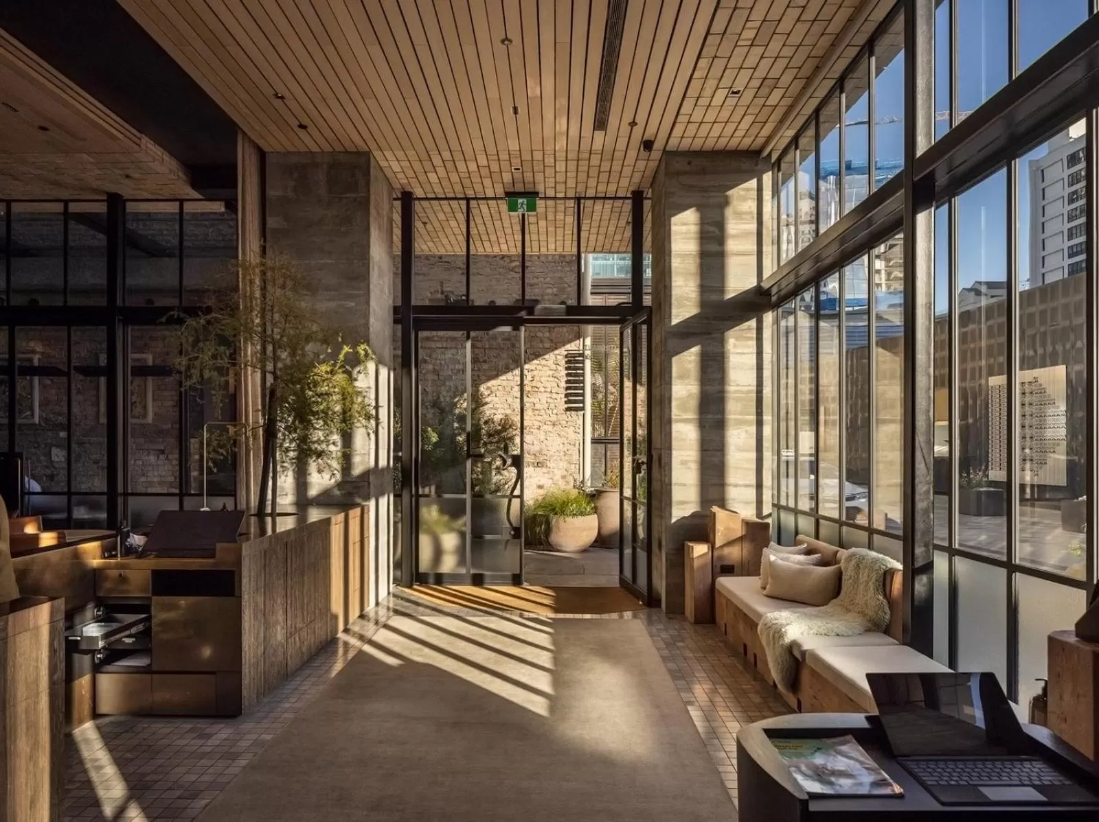 Lobby or reception in The Hotel Britomart