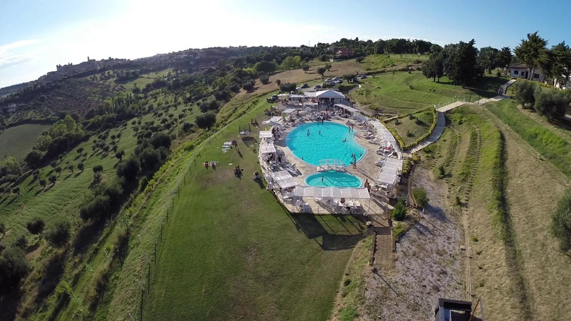 Swimming pool in Casablanca Hotel
