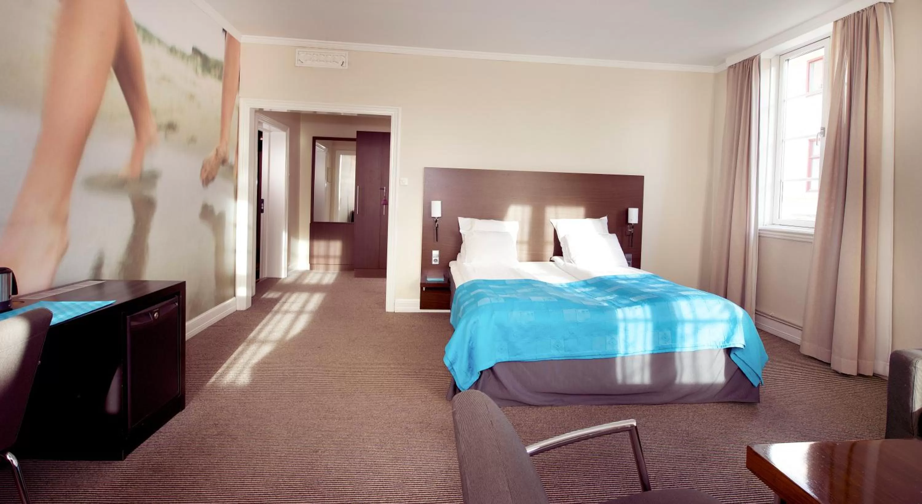 Bed in Home Hotel Savoy