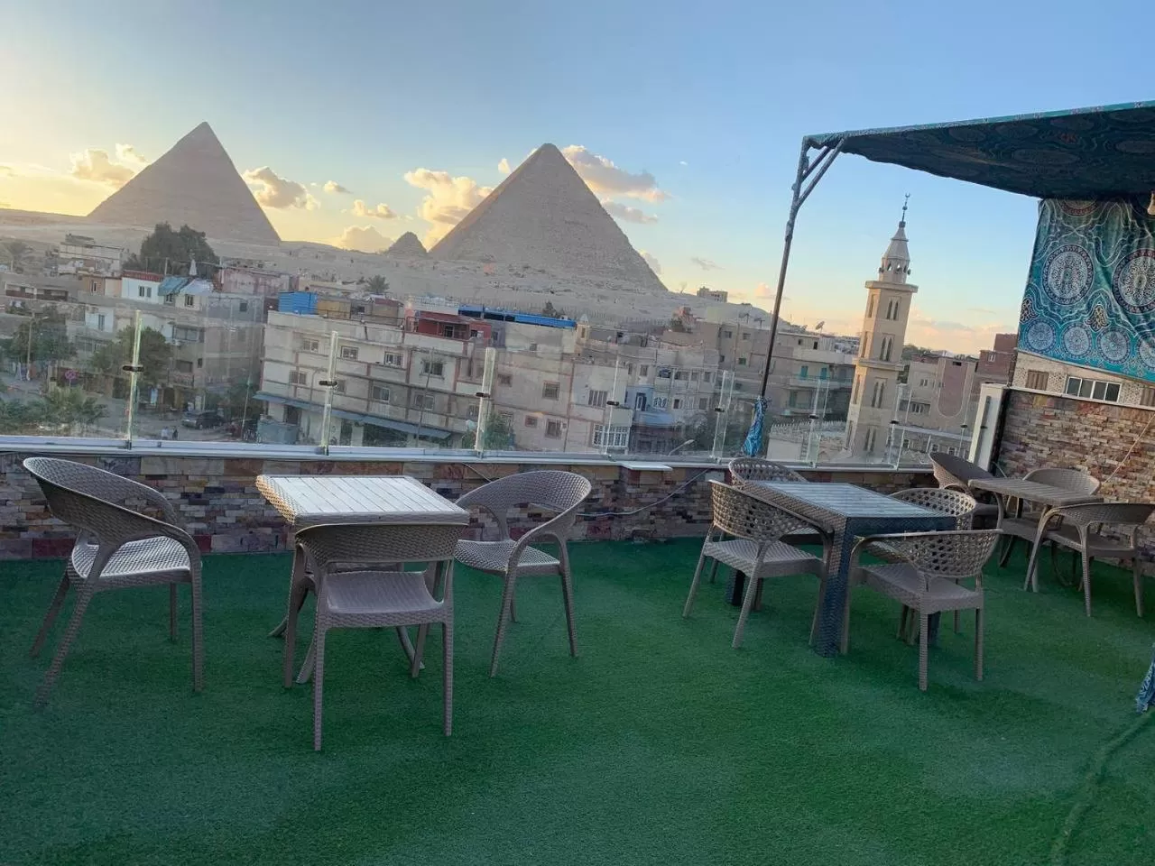 Pyramids On The Spot View