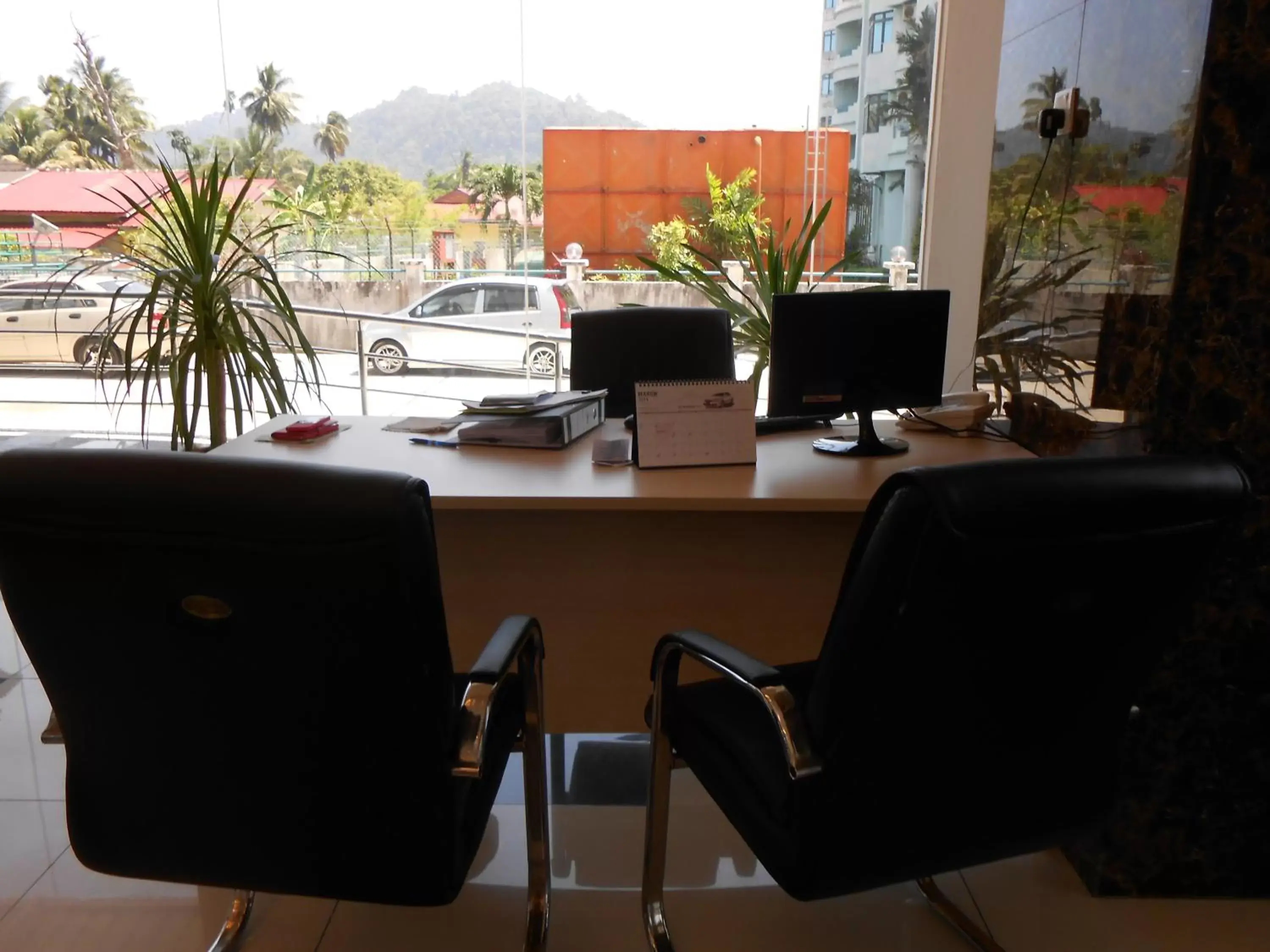 Business facilities, View in HIG Hotel
