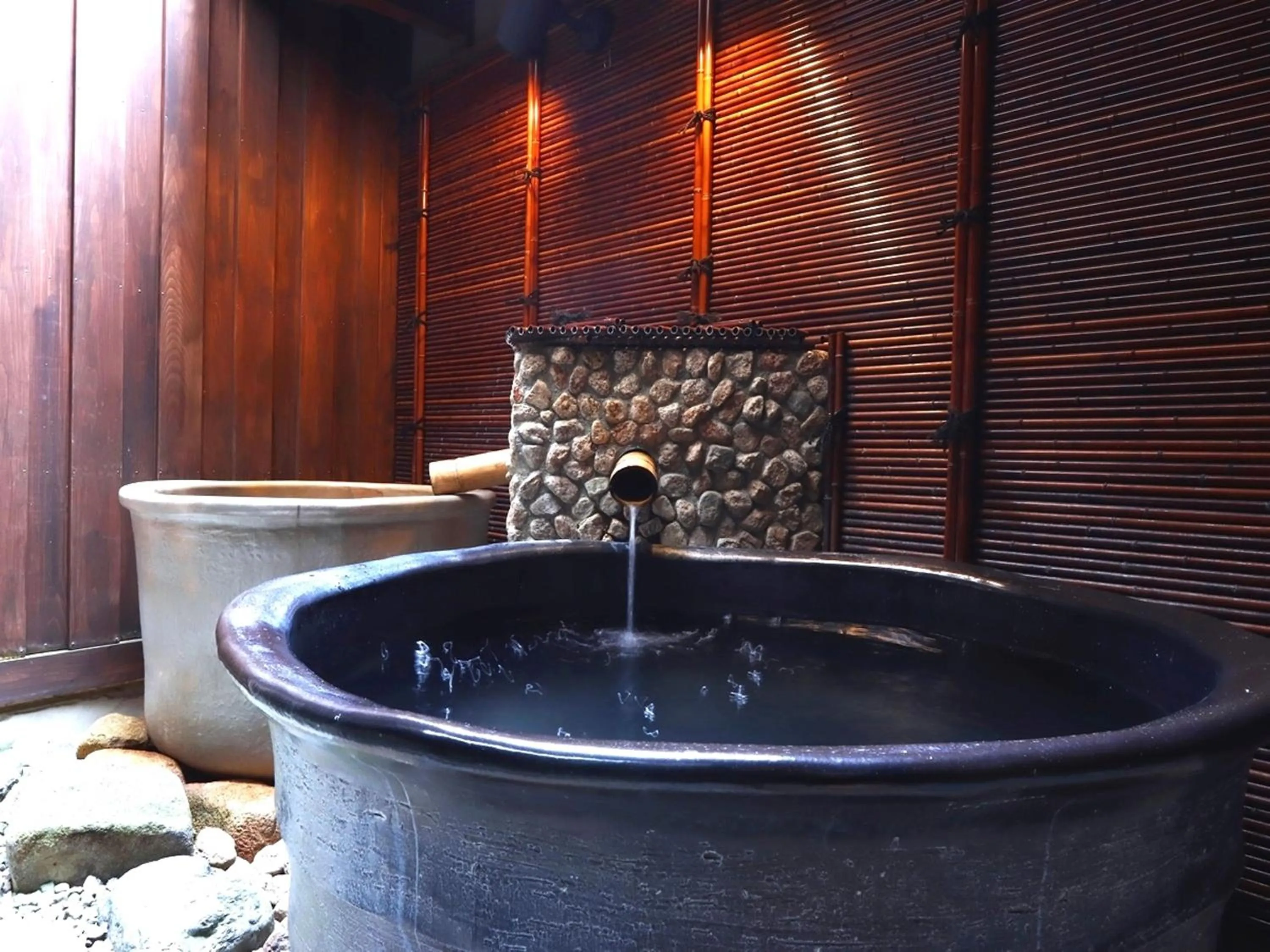 Hot Tub in Ryokan Tanabe 旅館田邊