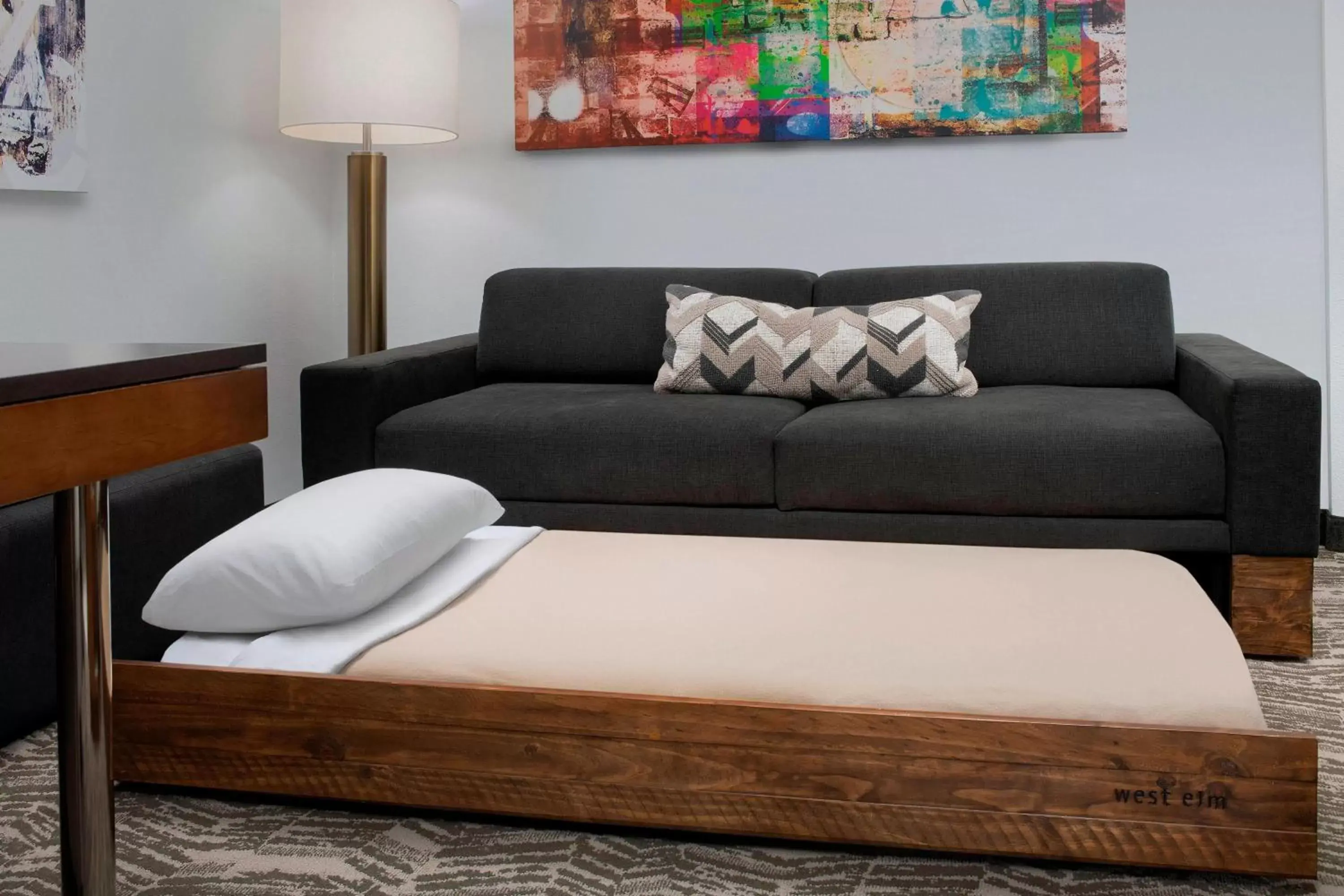 Deluxe King Suite with Sofa Bed in SpringHill Suites by Marriott Portland Hillsboro Deluxe King Suite with Sofa Bed in SpringHill Suites by Marriott Portland Hillsboro