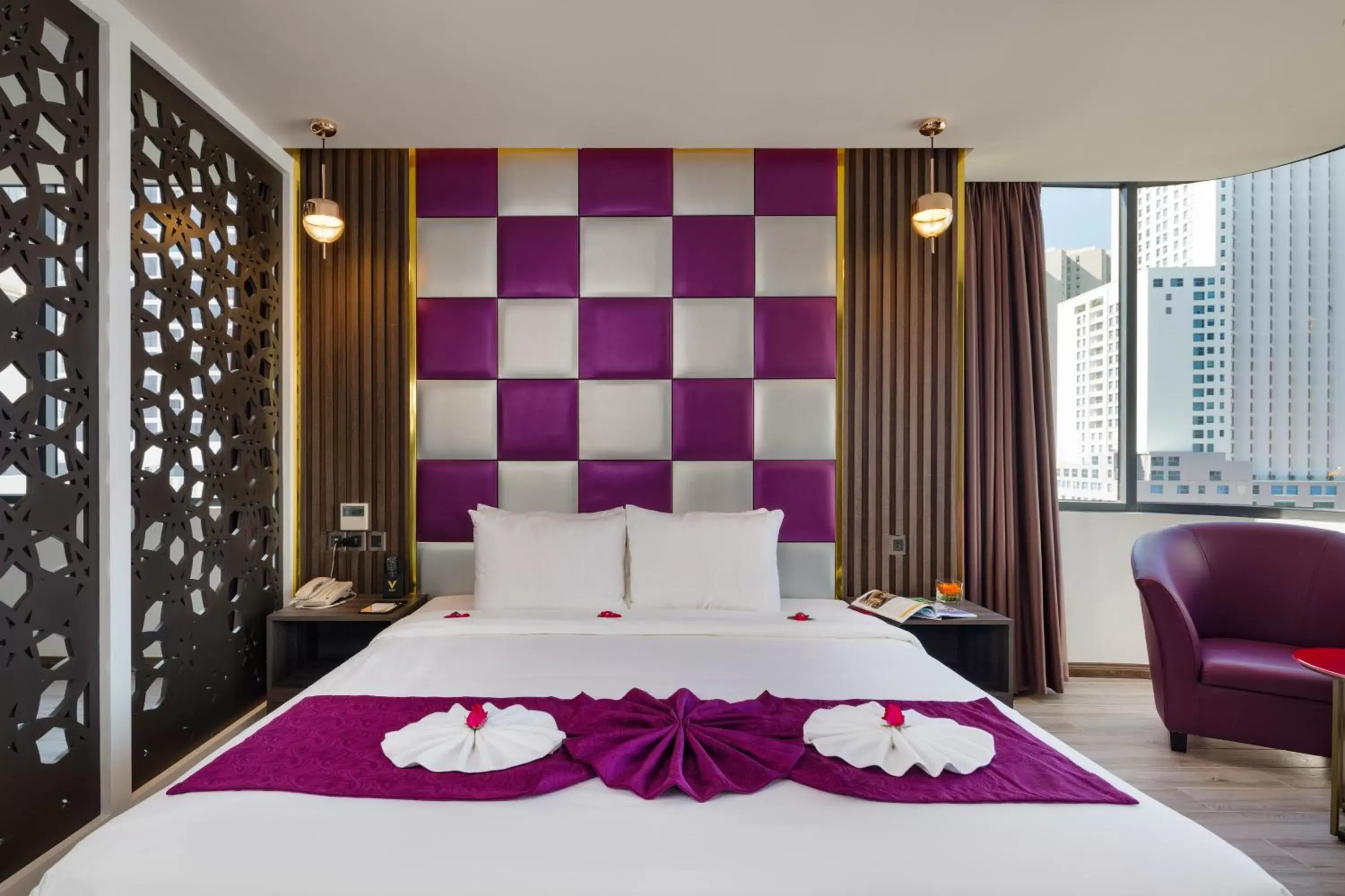 Bed in V Hotel Nha Trang