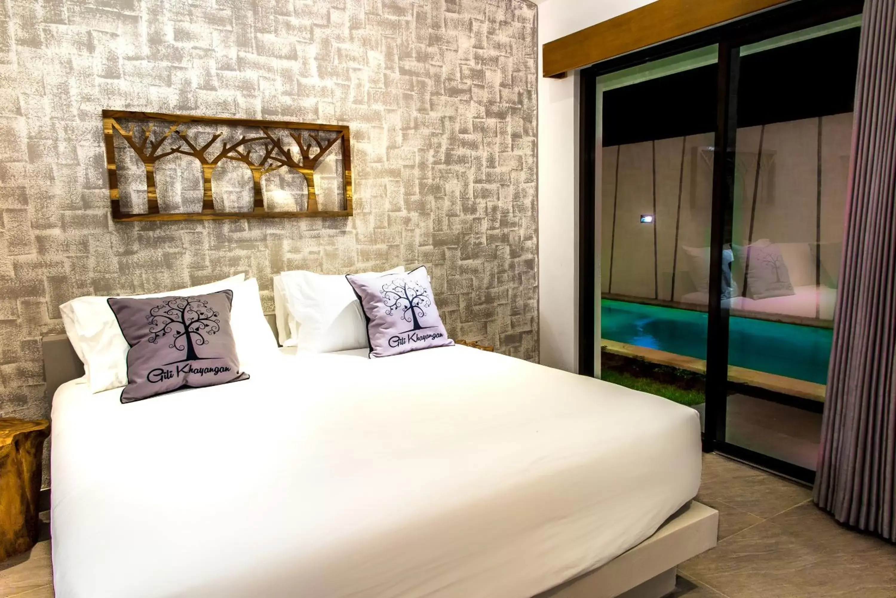 Bedroom, Bed in Gili Khayangan Villas Bedroom, Bed in Gili Khayangan Villas